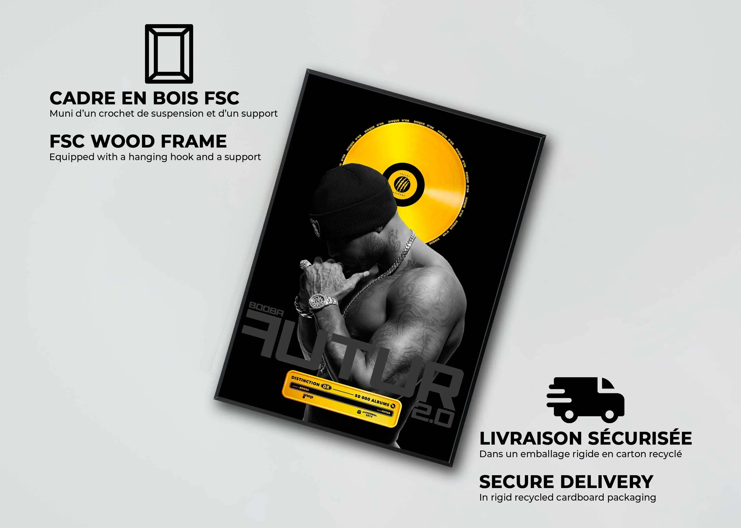 Disque D'or Futur Booba - Backyard