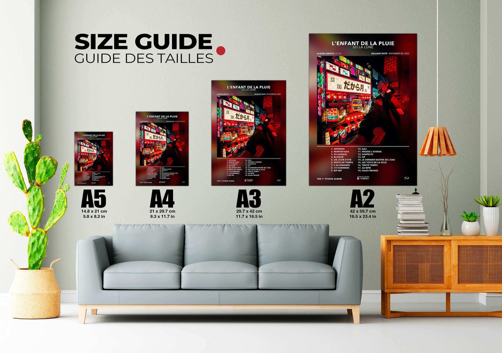 Poster L'Enfant De La Pluie So La Lune - Backyard