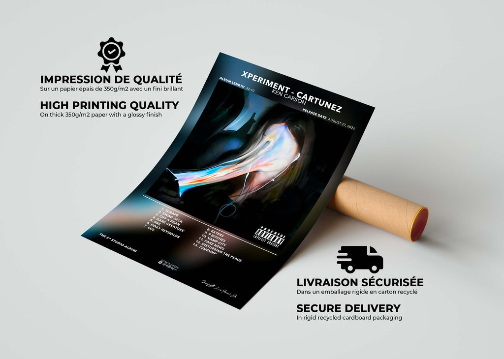Poster Xperiment - Cartunez Ken Carson