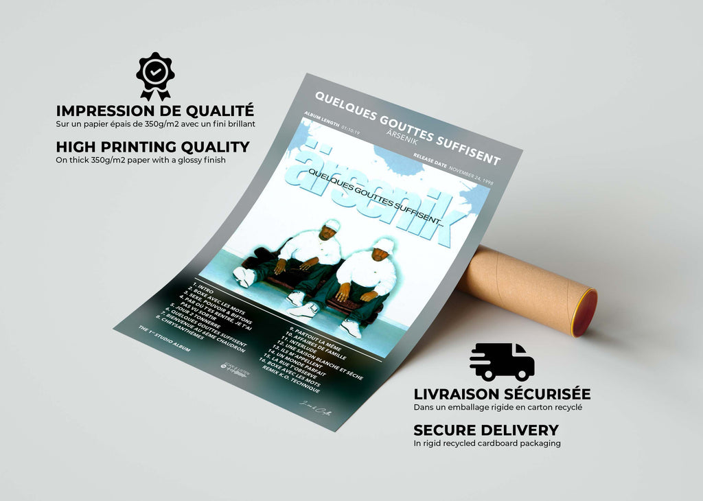 Poster Quelques Gouttes Suffisent Arsenik