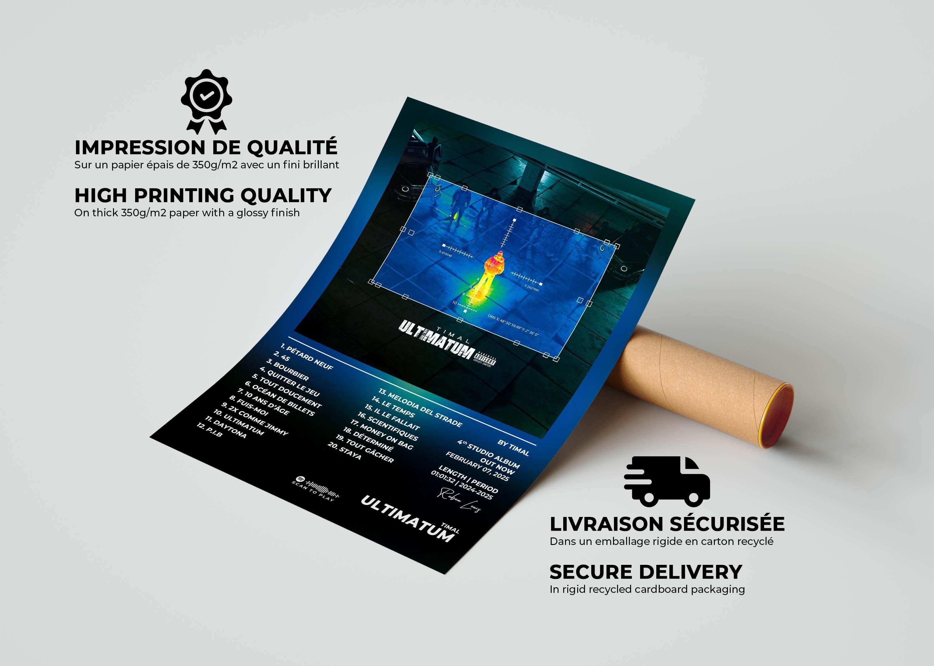 Ultimatum Timal Poster - Backyard