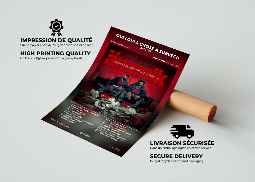 Poster Quelque Chose A Survécu Arsenik