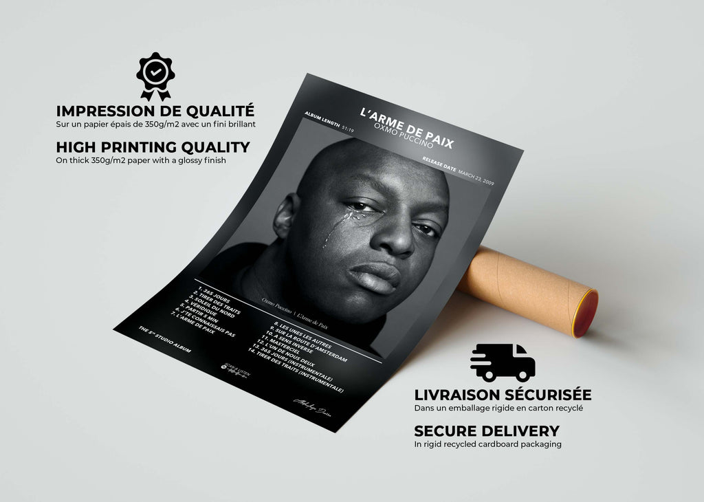Poster L'Arme De Paix Oxmo Puccino