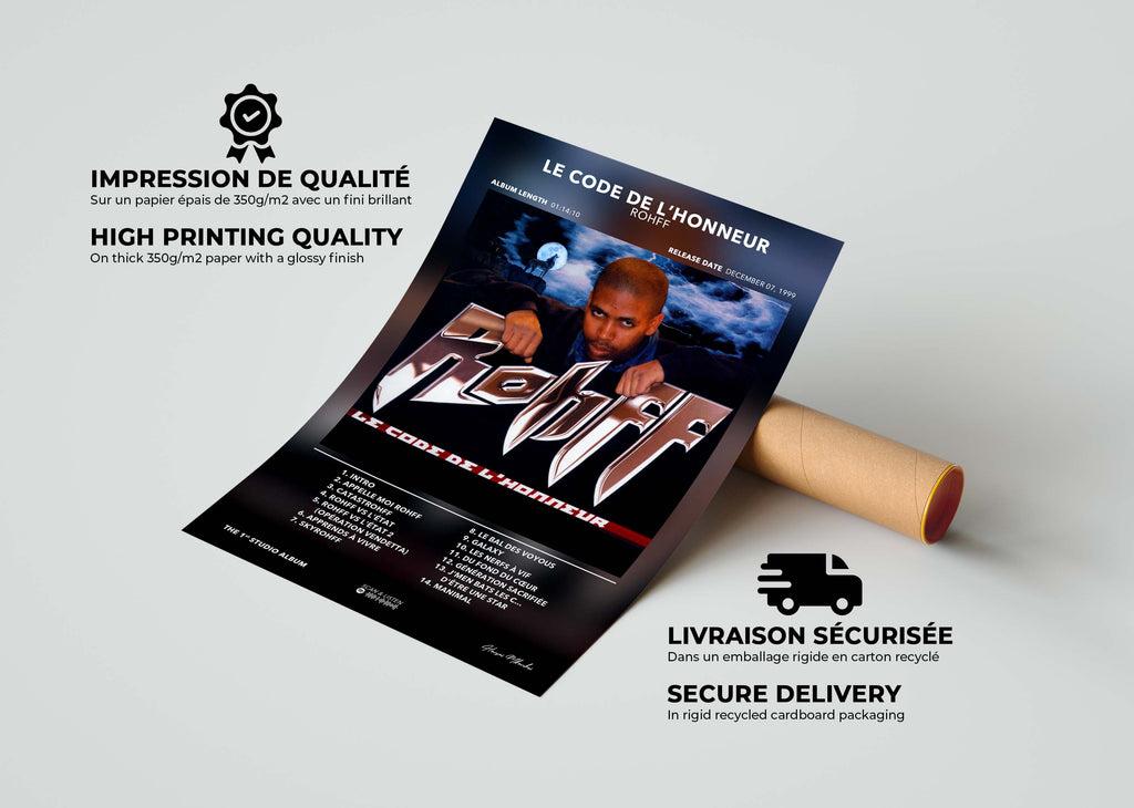 Poster Le Code De L'Honneur Rohff
