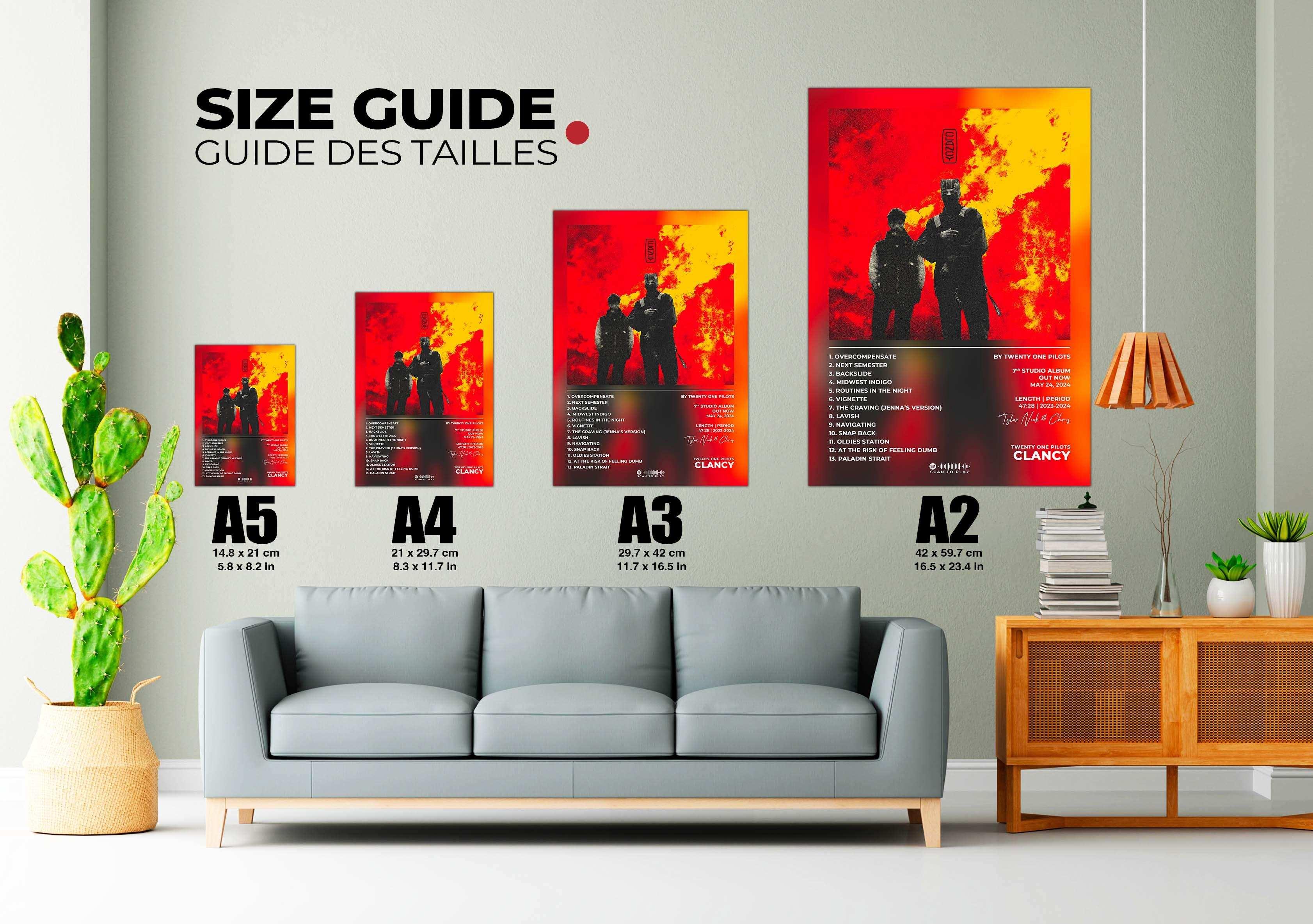 Clancy Twenty One Pilots Poster - Backyard