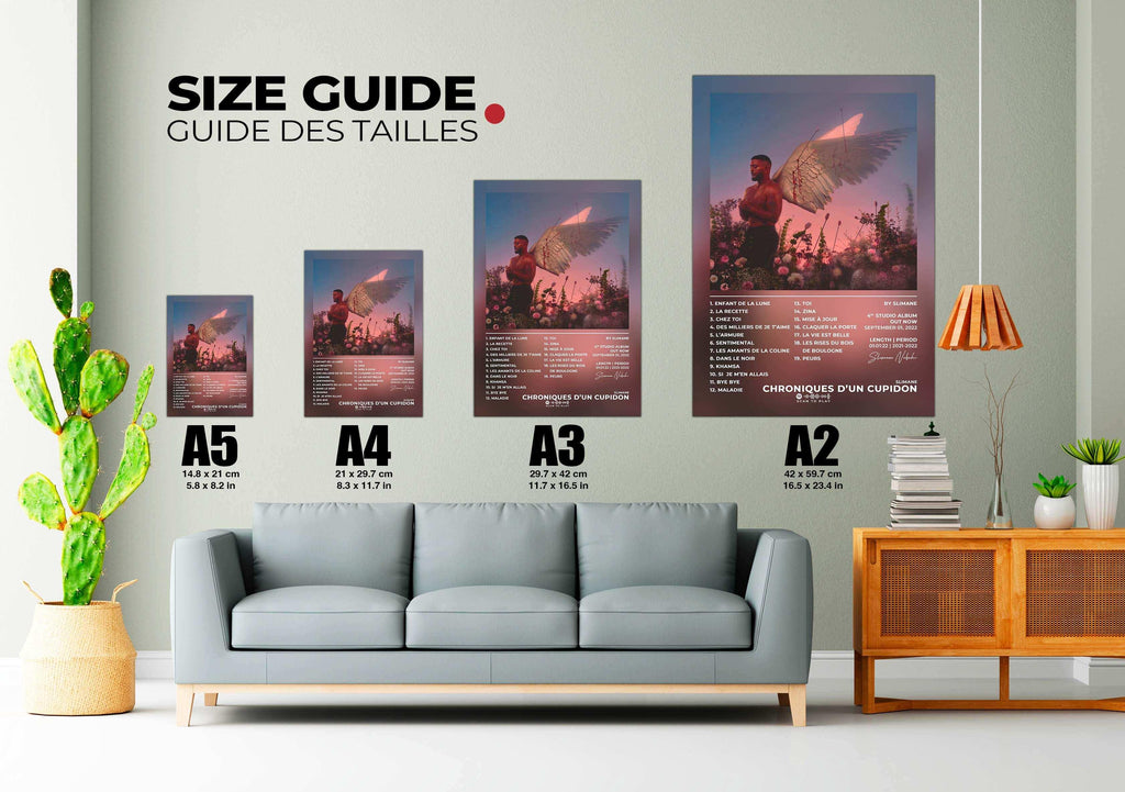 Chroniques D'Un Cupidon Slimane Poster - Backyard