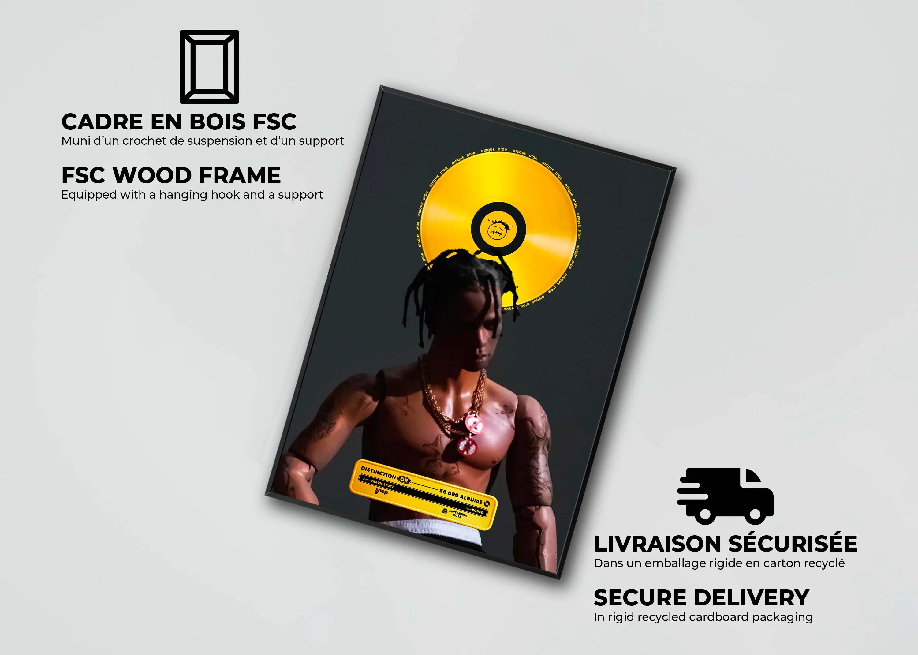 Disque D'or Rodeo Travis Scott - Backyard