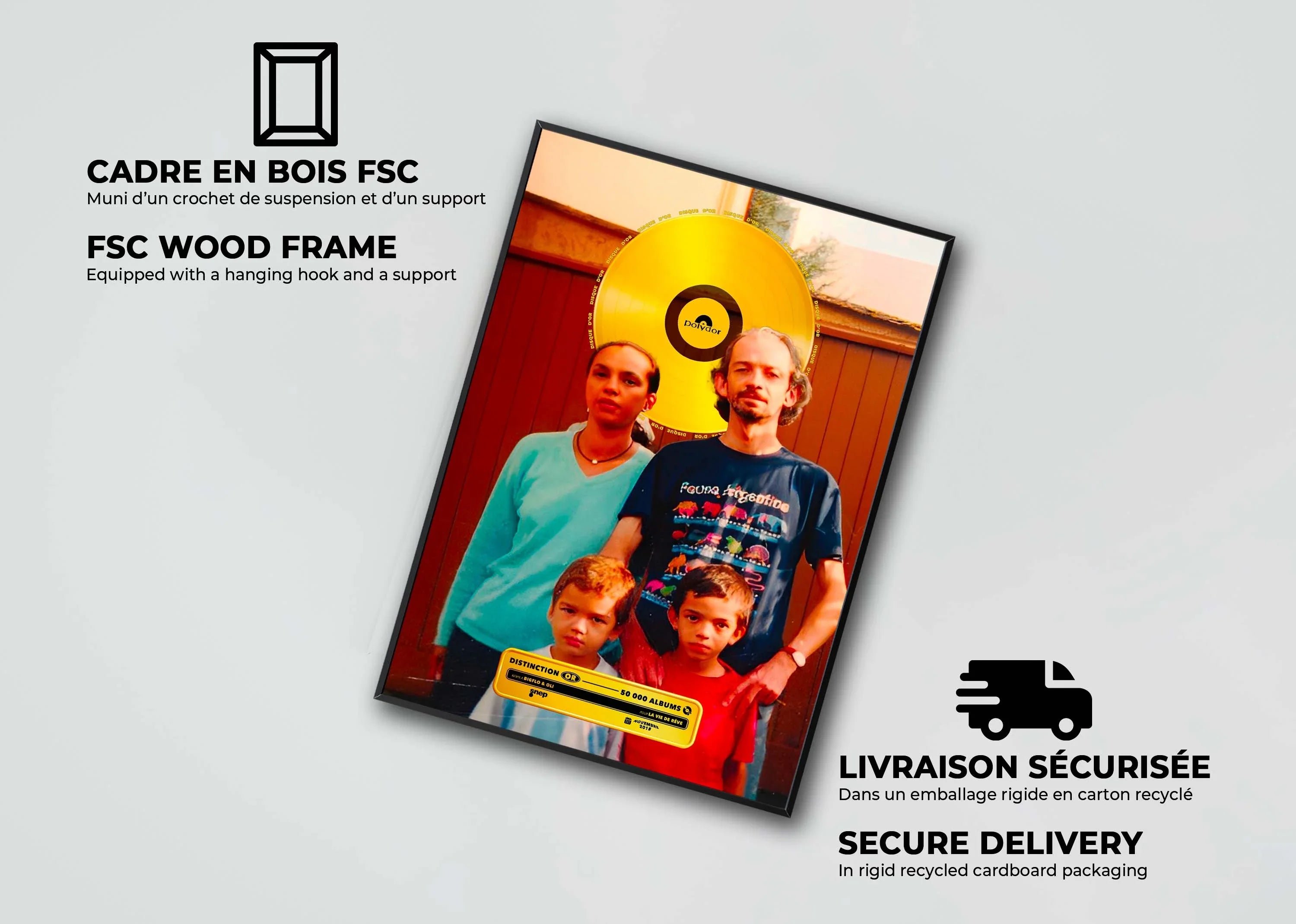 Disque D'or La Vie De Rêve Bigflo & Oli - Backyard