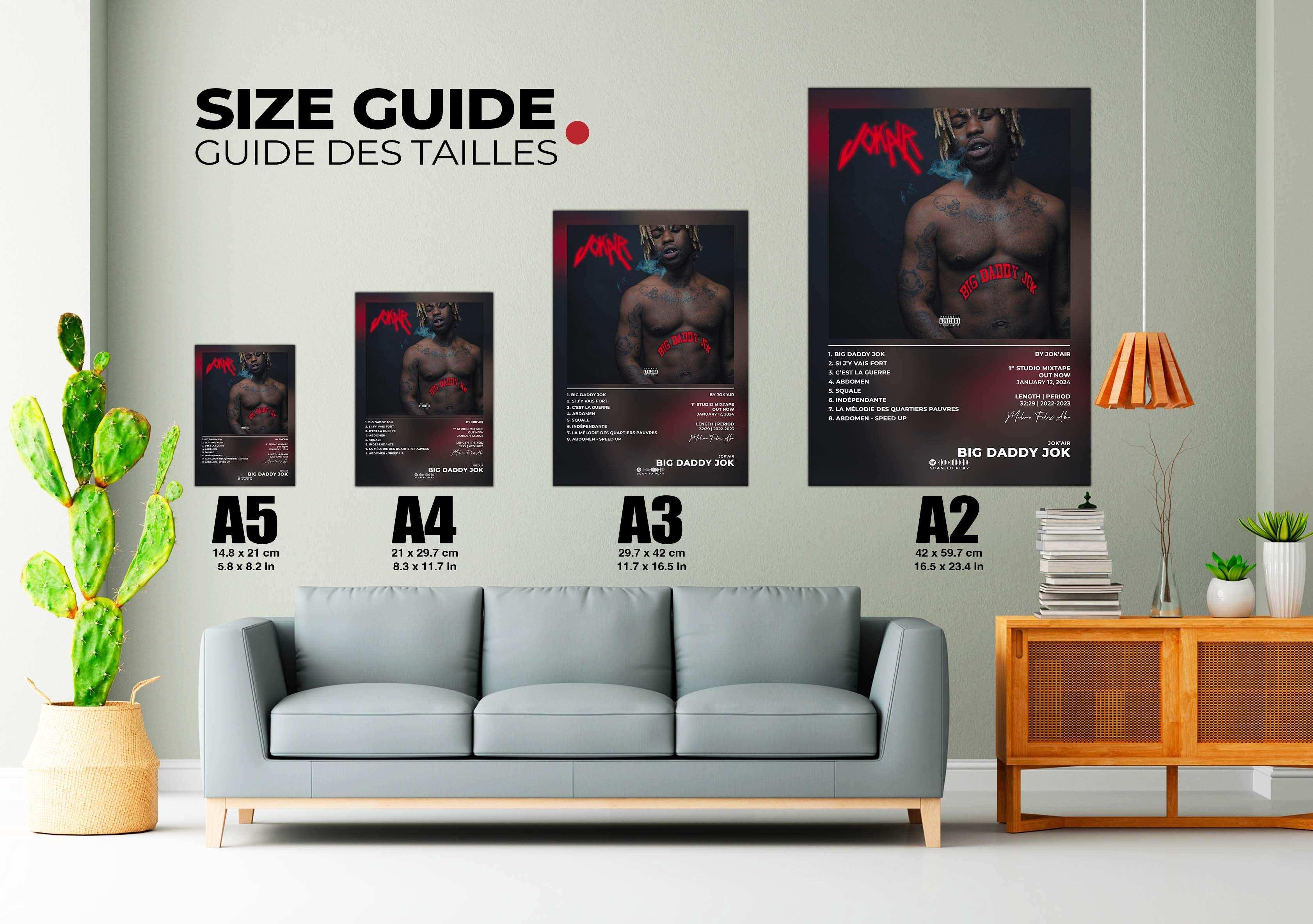 Big Dady Jok Jok'Air Poster - Backyard