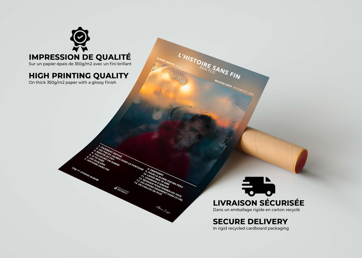 Poster L'Histoire Sans Fin Ben PLG