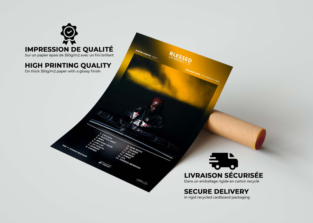 Poster Blessed La Mano 1.9