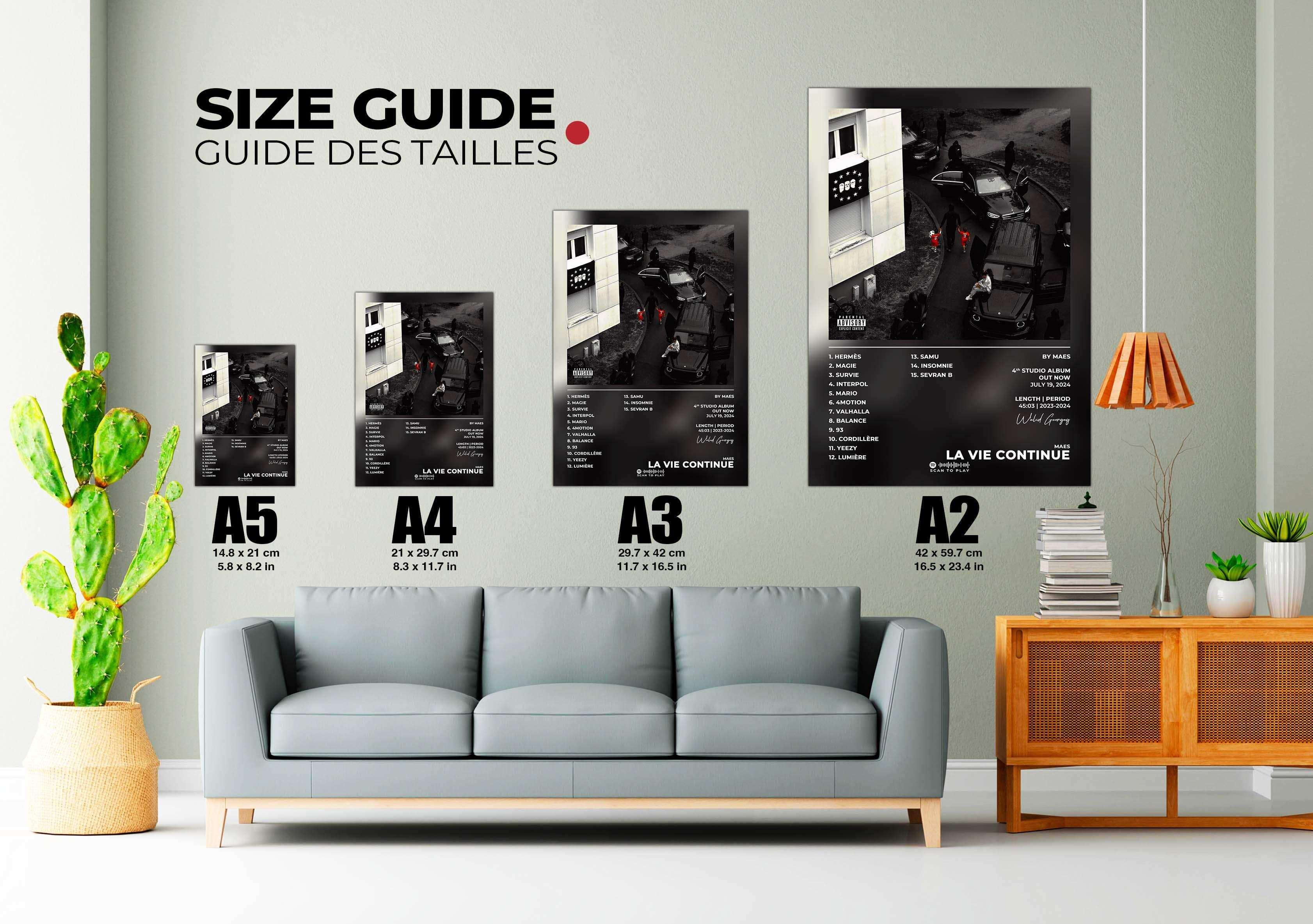 La Vie Continue Maes Poster - Backyard