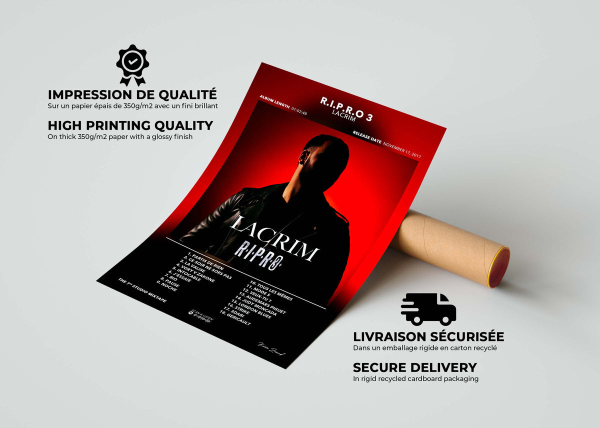 Poster RIPRO 3 Lacrim