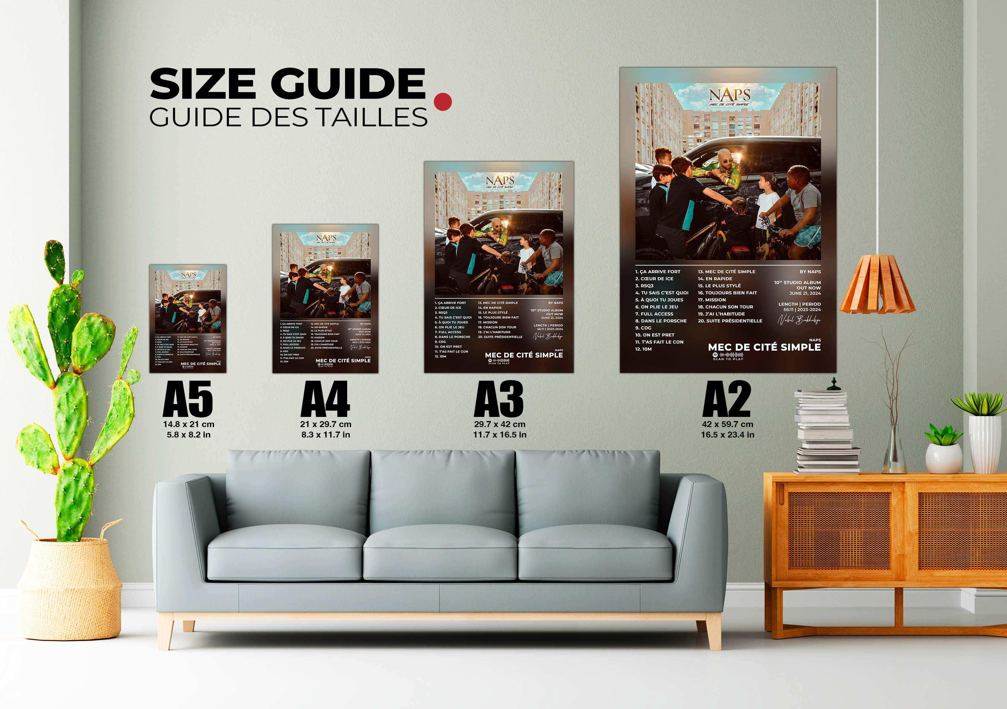 Mec De Cité Simple Naps Poster - Backyard