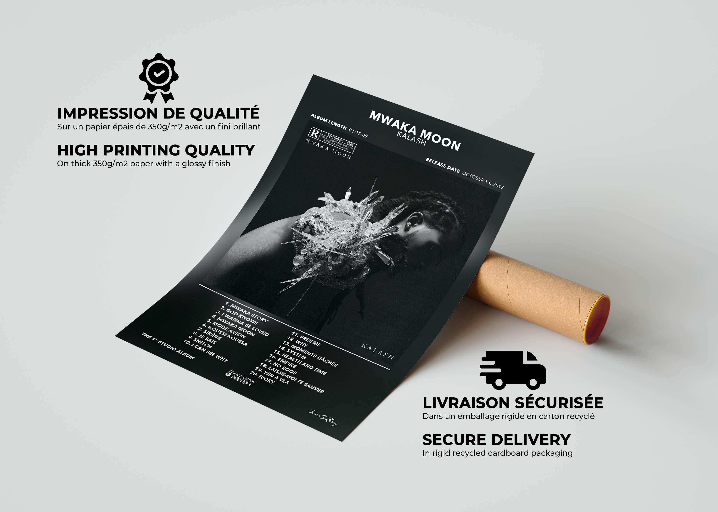 Mwaka Moon Kalash Poster - Backyard