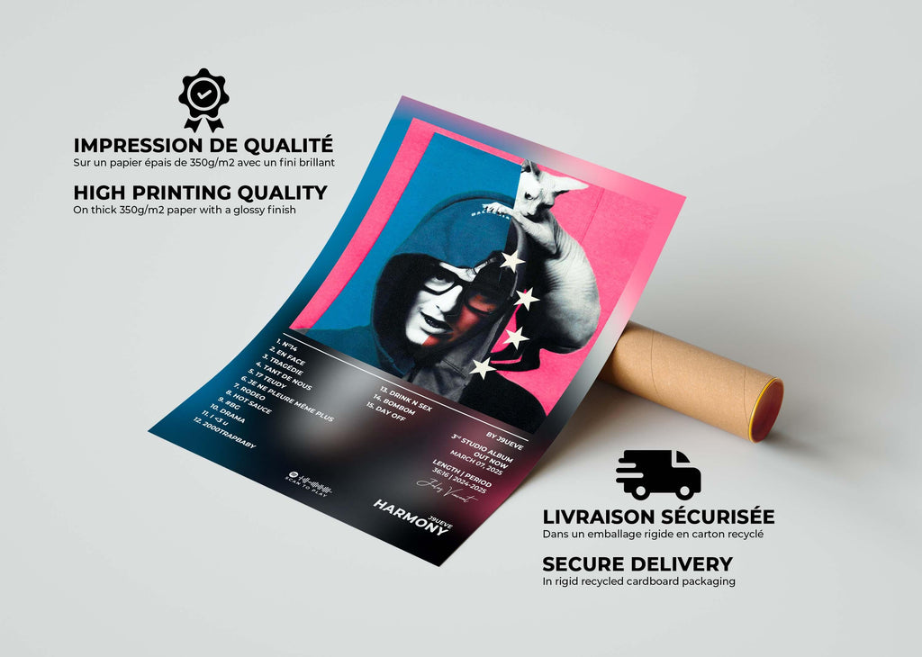 Harmony J9ueve Poster - Backyard