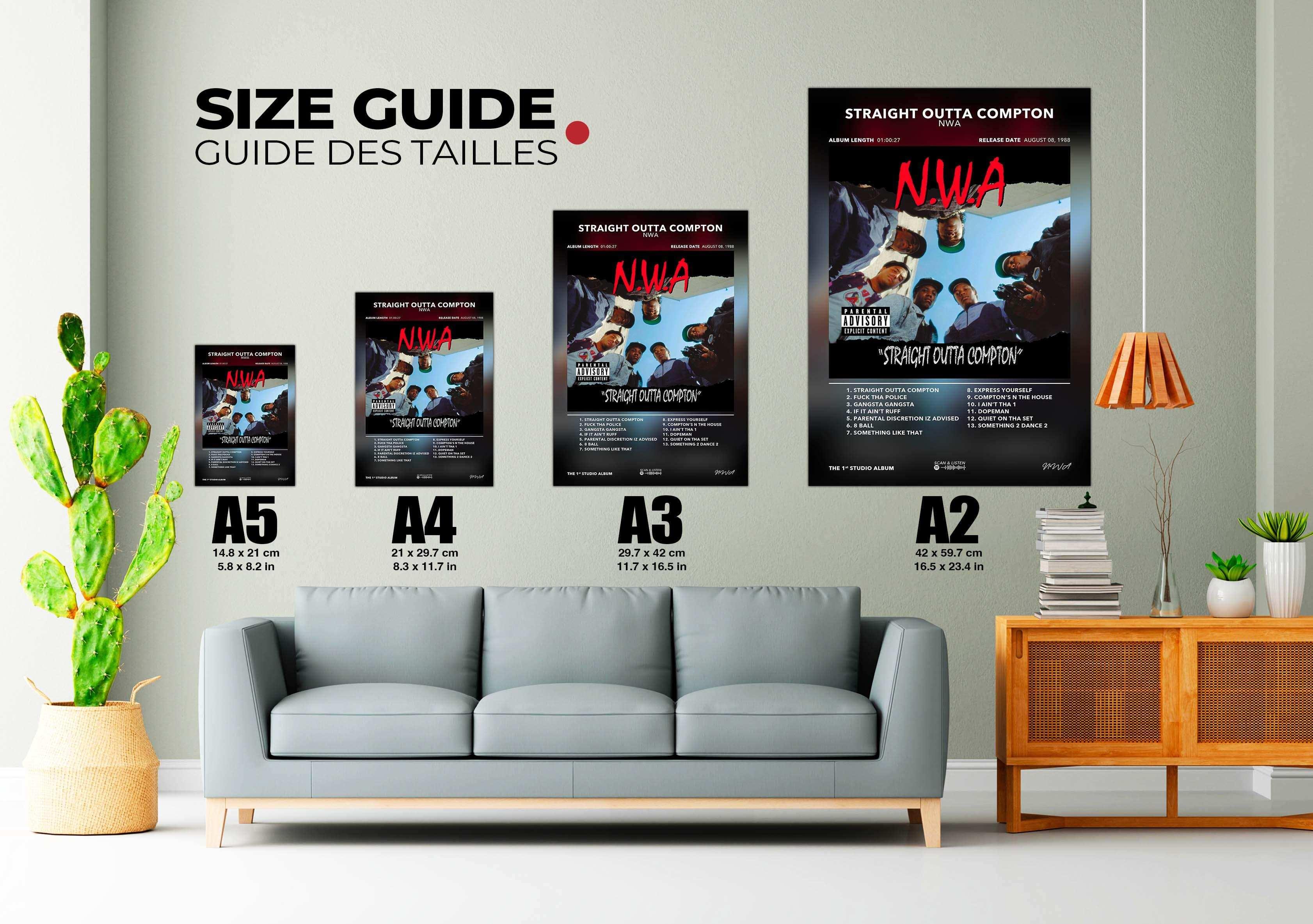 Poster Straight Outta Compton NWA - Backyard