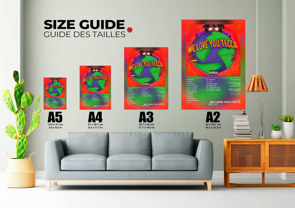 We Love You Tecca Lil Tecca Poster - Backyard