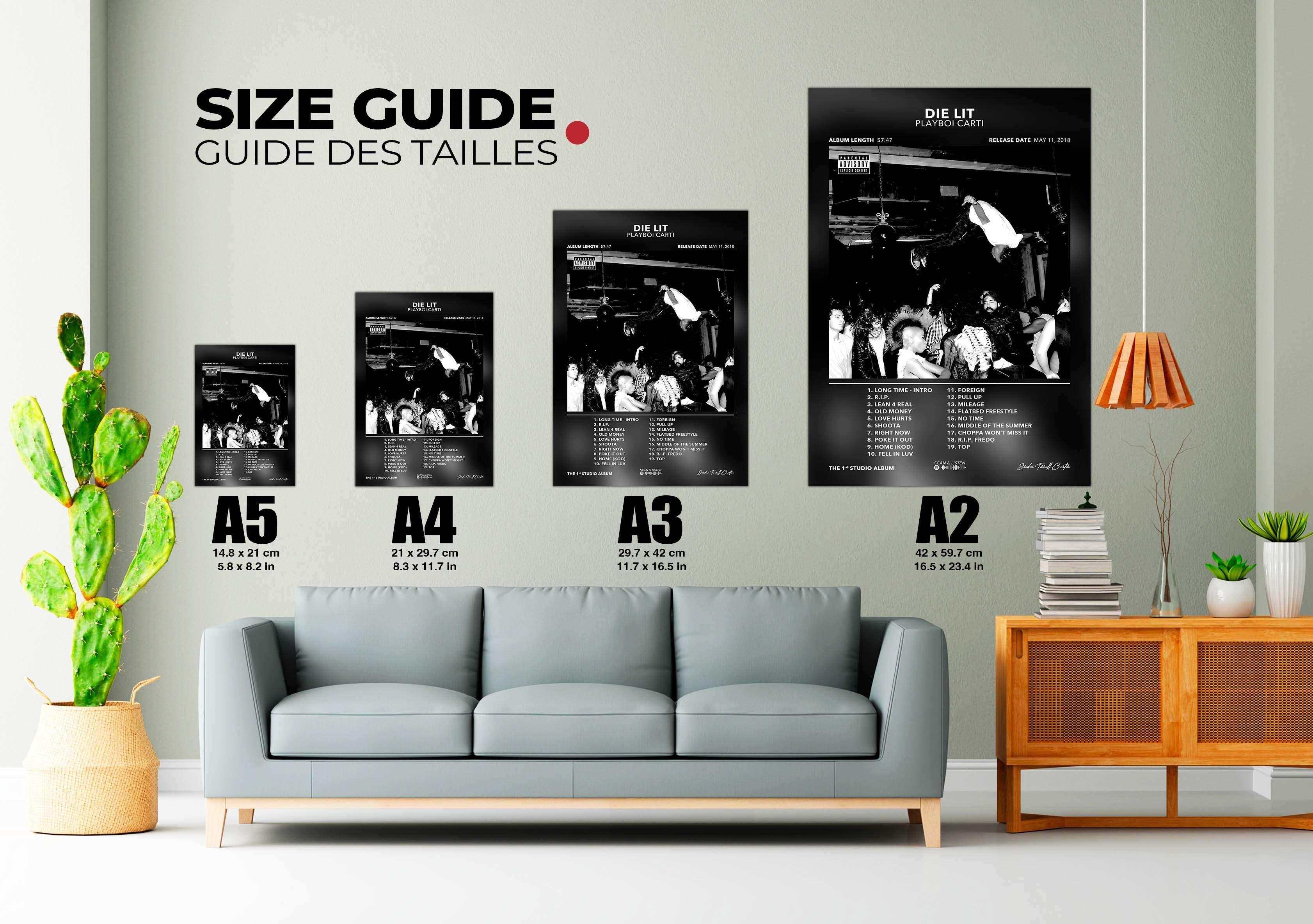 Poster Die Lit Playboi Carti - Backyard