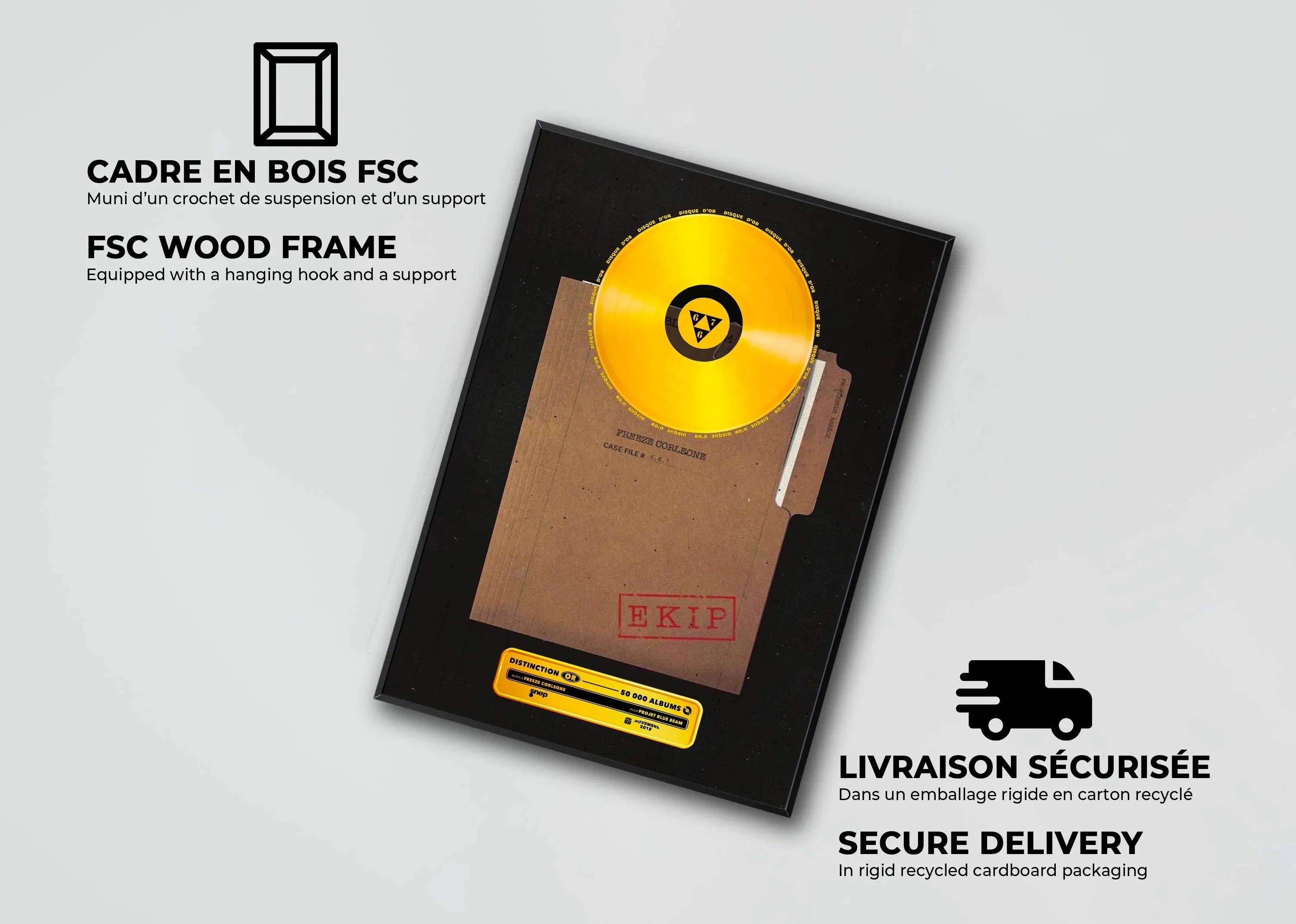 Disque D'Or Projet Blue Beam Freeze Corleone - Backyard