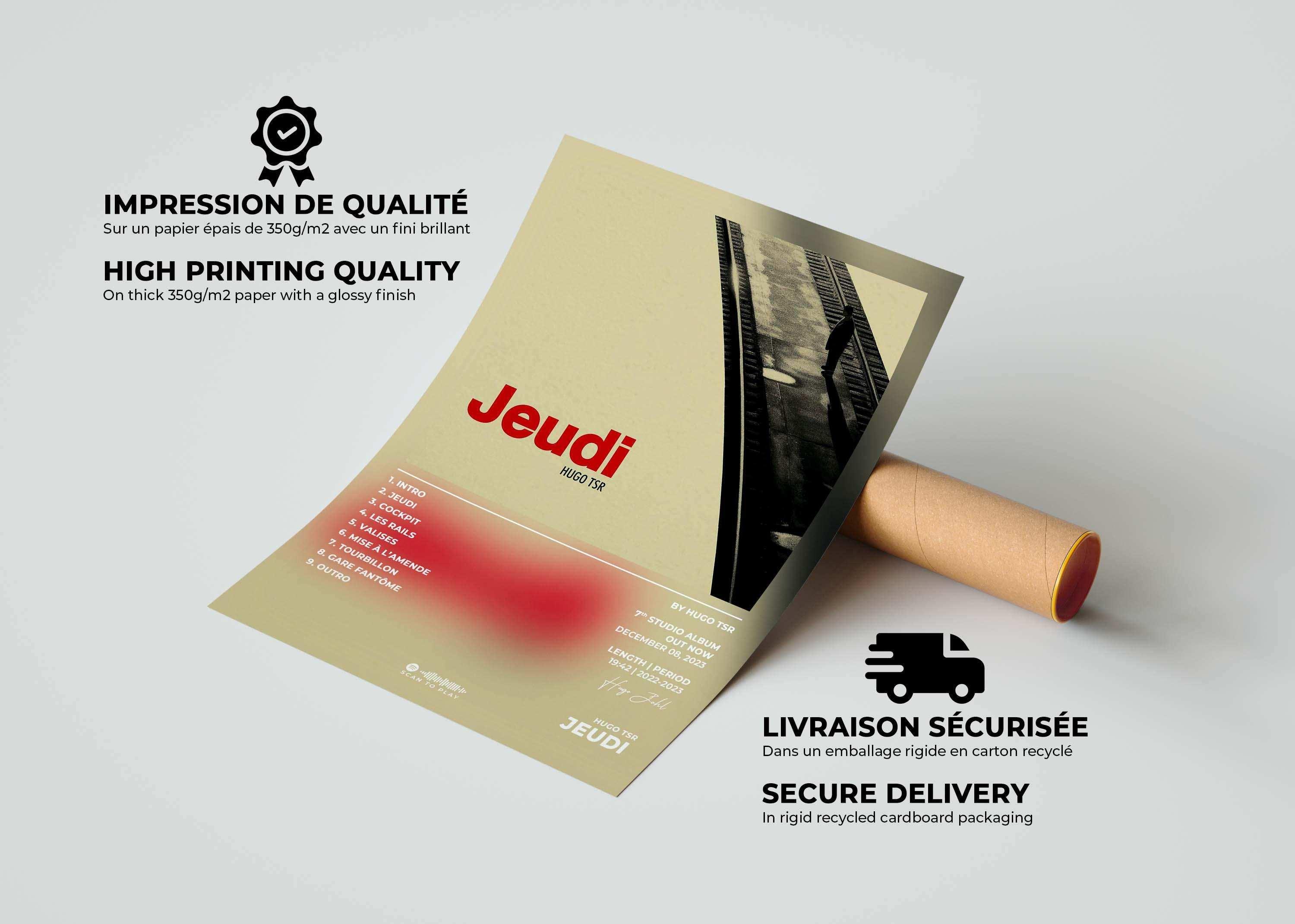 Jeudi Hugo TSR Poster - Backyard