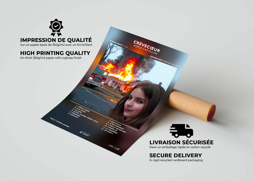 Poster Crèvecœur Adèle Castillon