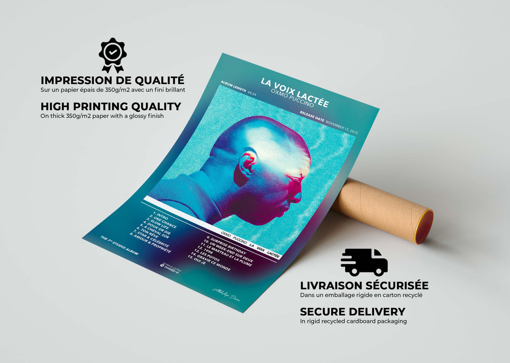 Poster Voie Lactée Oxmo Puccino