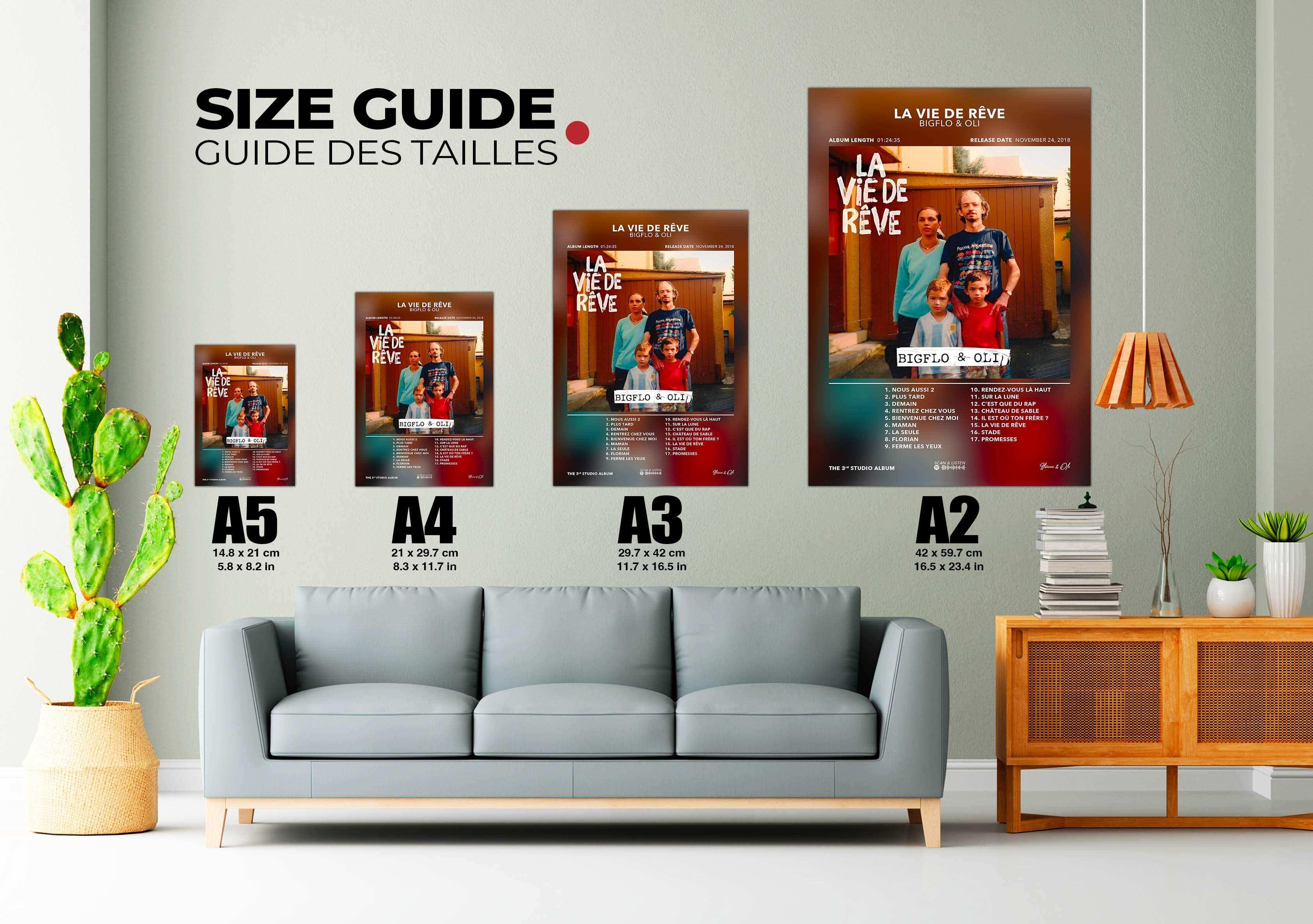 Poster La Vie De Rêve Bigflo & Oli - Backyard