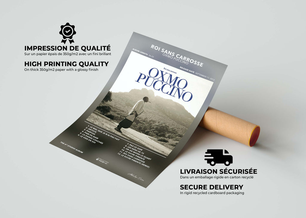 Poster Roi Sans Carrosse Oxmo Puccino