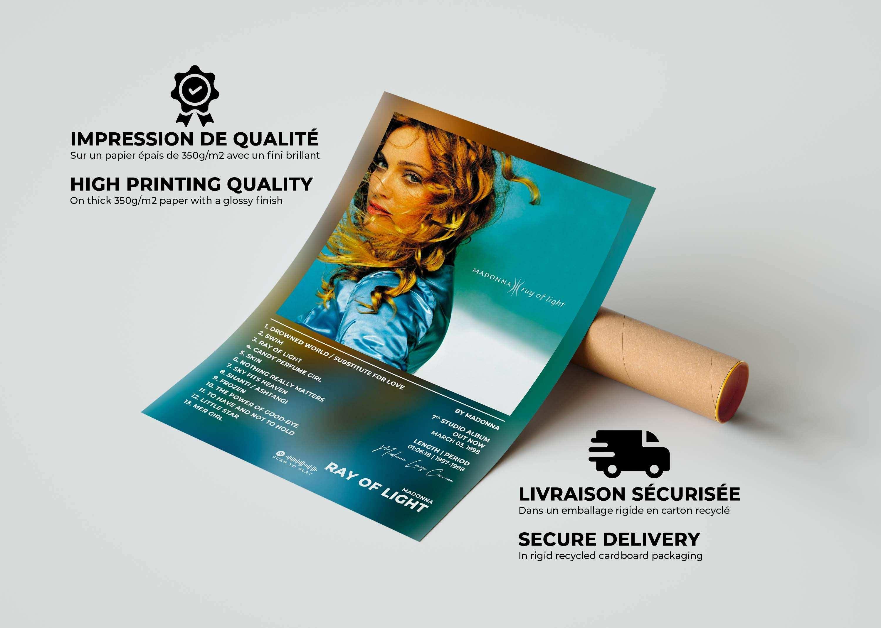 Poster Ray Of Light Madonna - Backyard