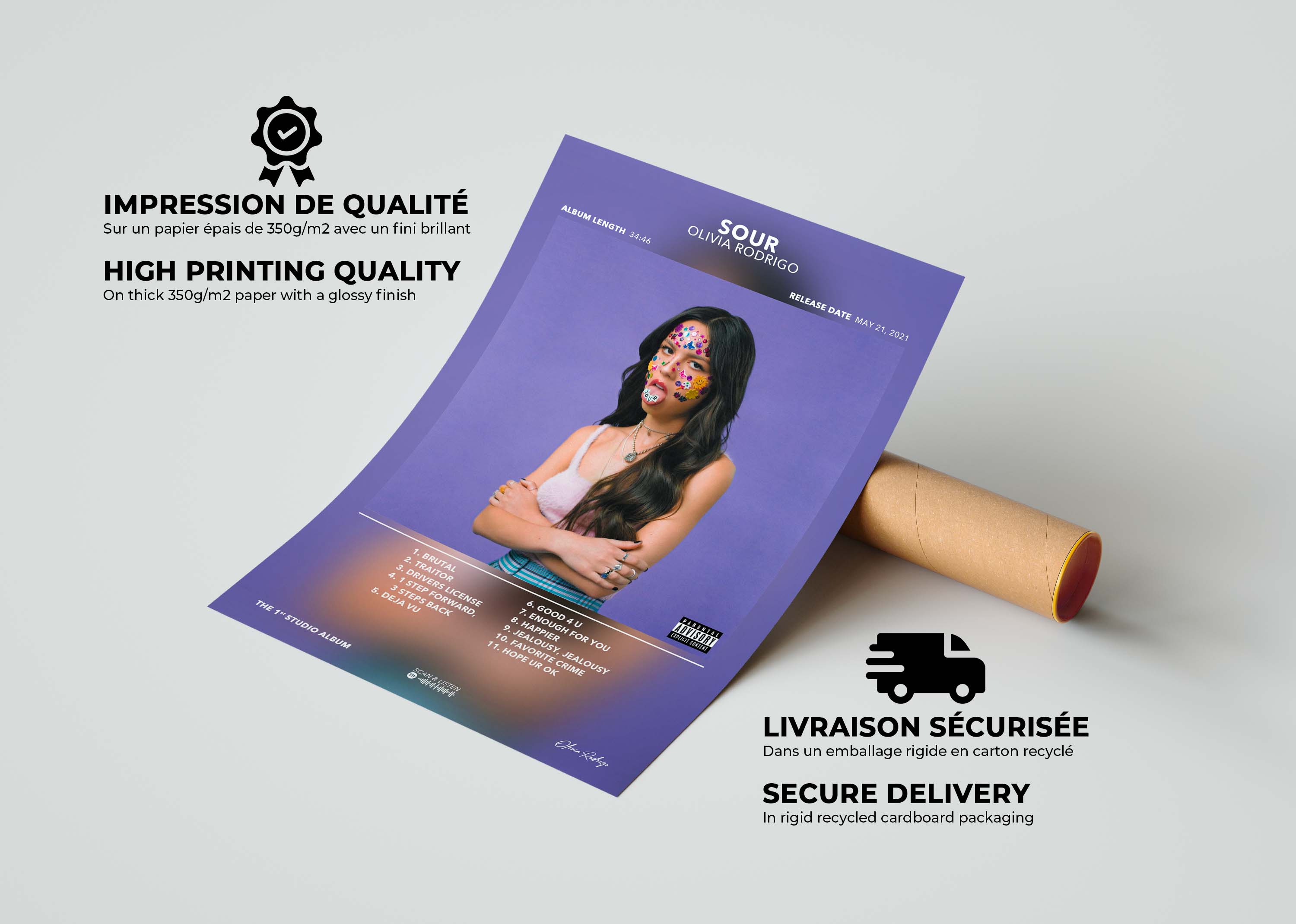 Poster Sour Olivia Rodrigo