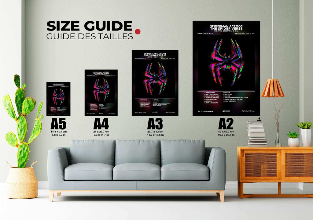 Poster Spiderman Across The Spider Verse Metro Boomin - Backyard