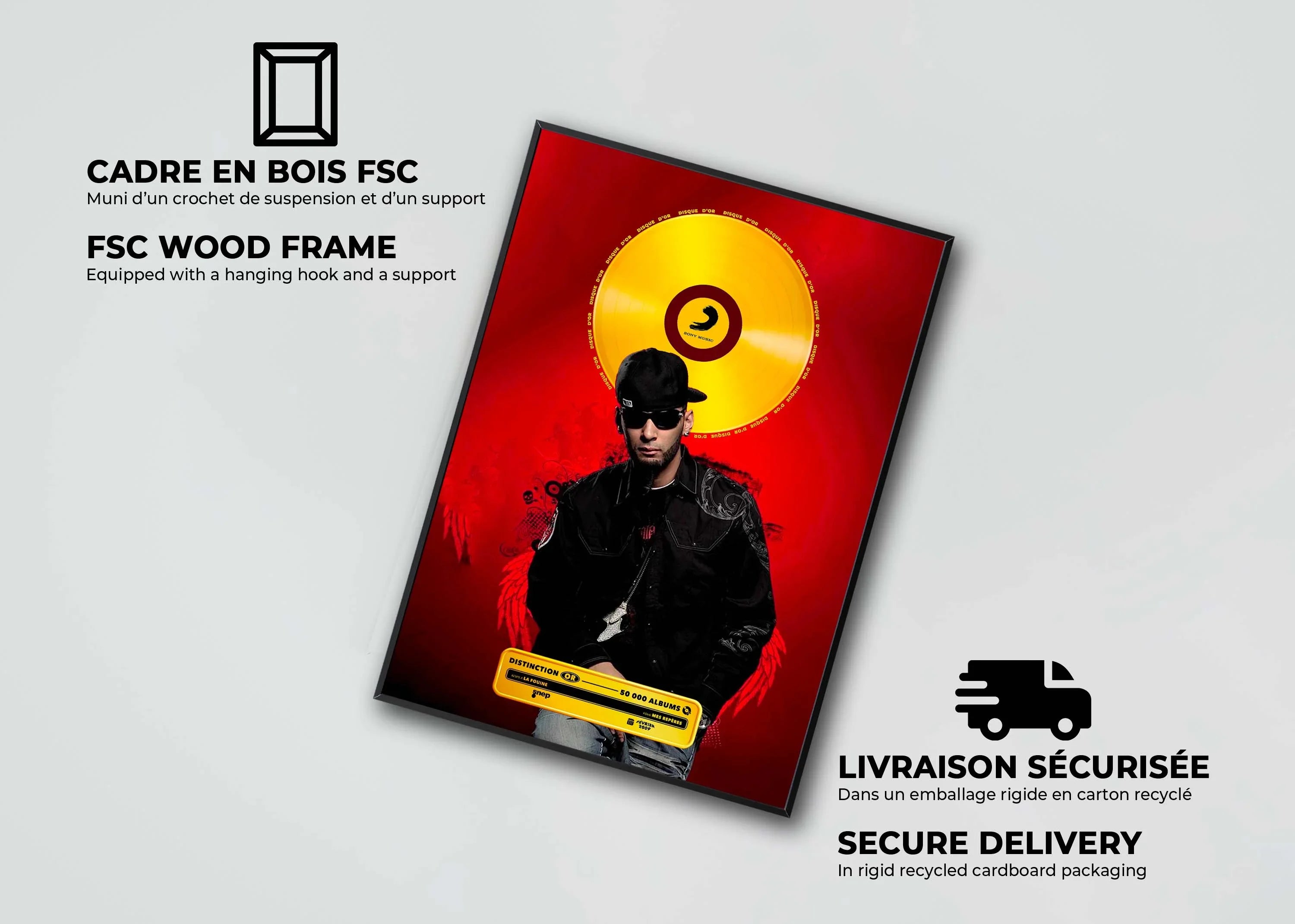 Disque D'or Mes Repères La Fouine - Backyard