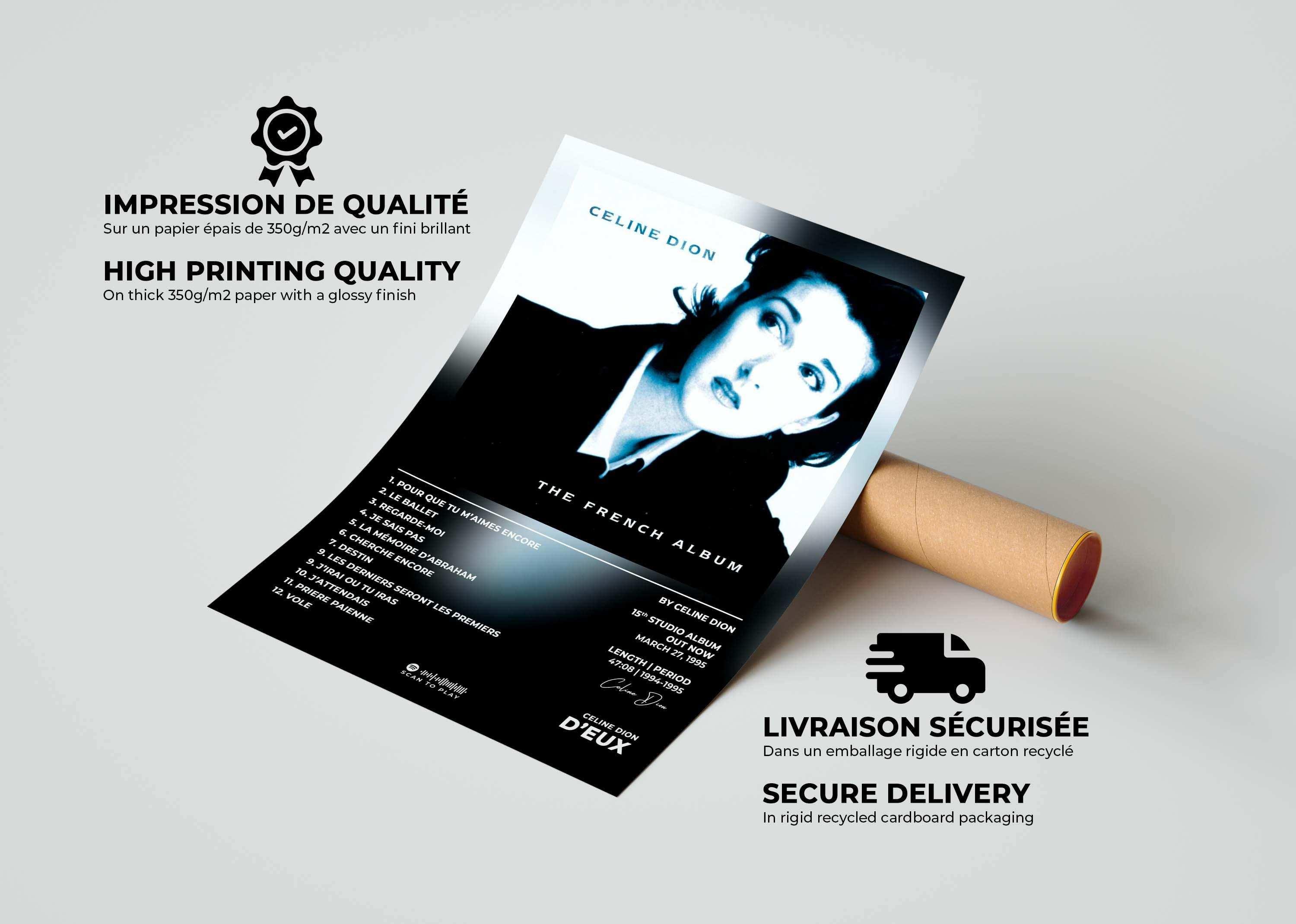 Poster D'eux Celine Dion - Backyard