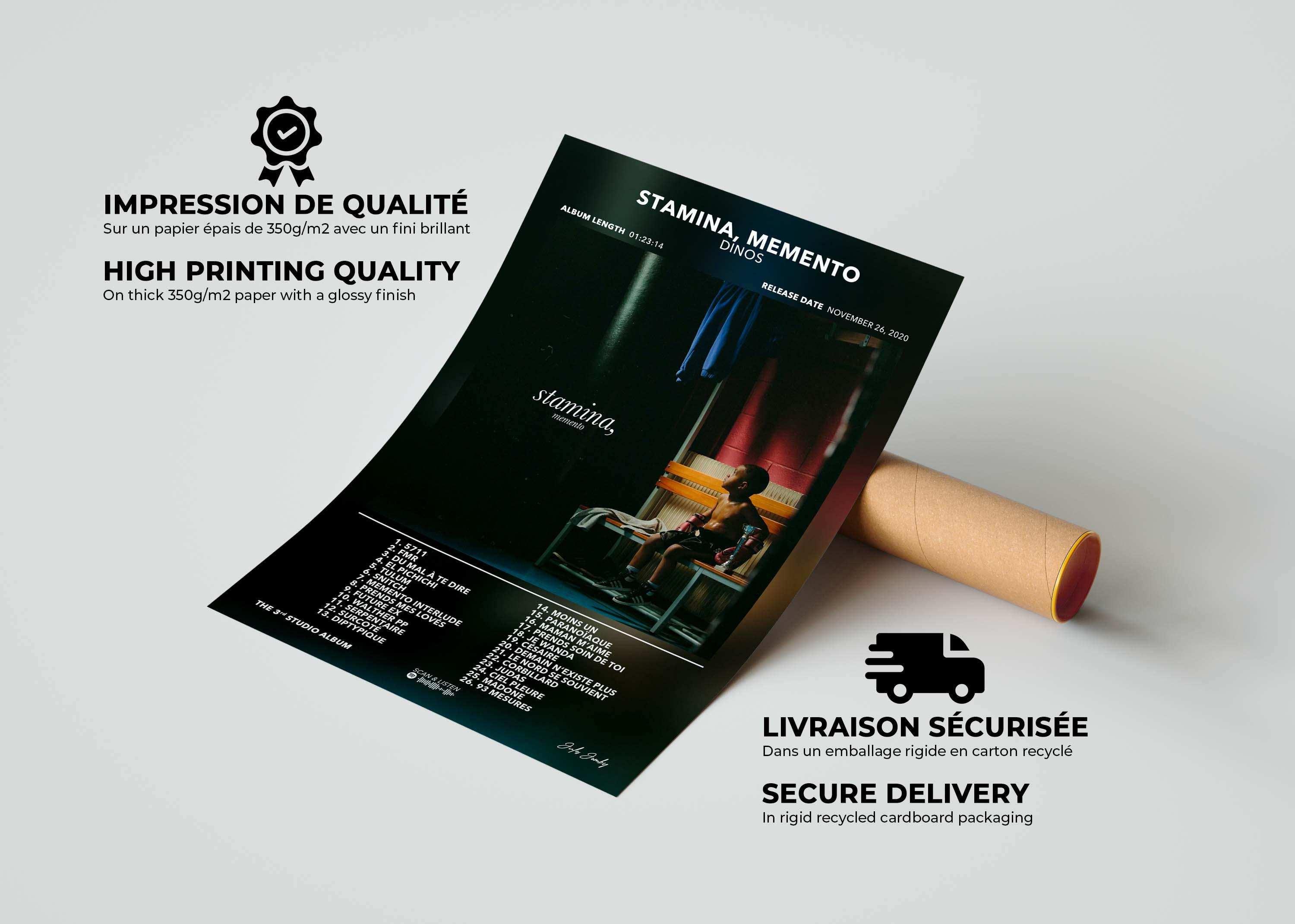 Stamina Memento Dinos Poster - Backyard