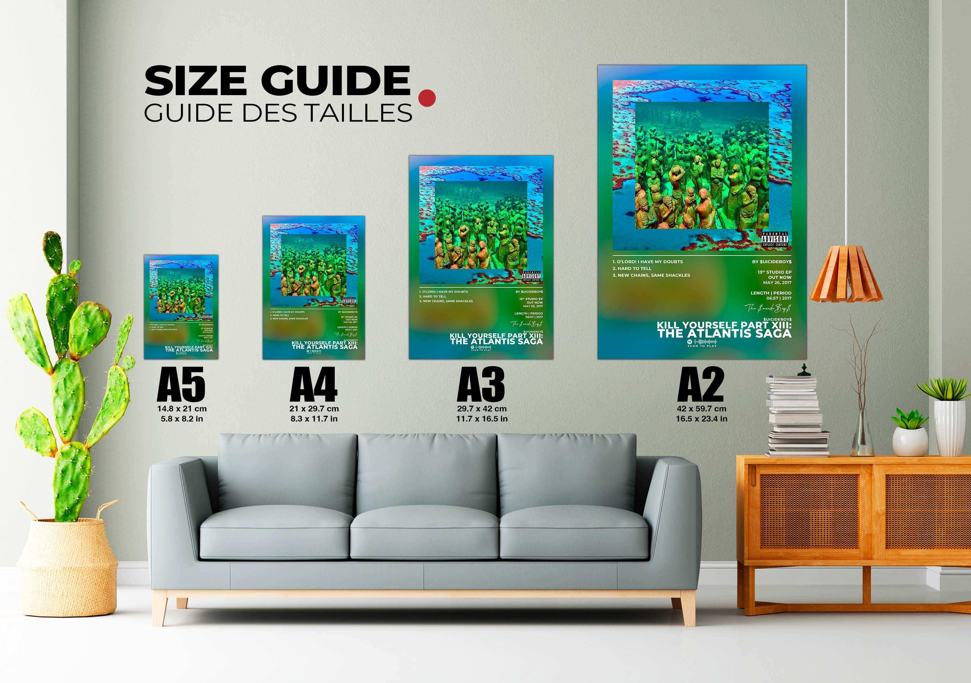 KILL YOURSELF Part XIII: The Atlantis Saga Suicideboys Poster - Backyard