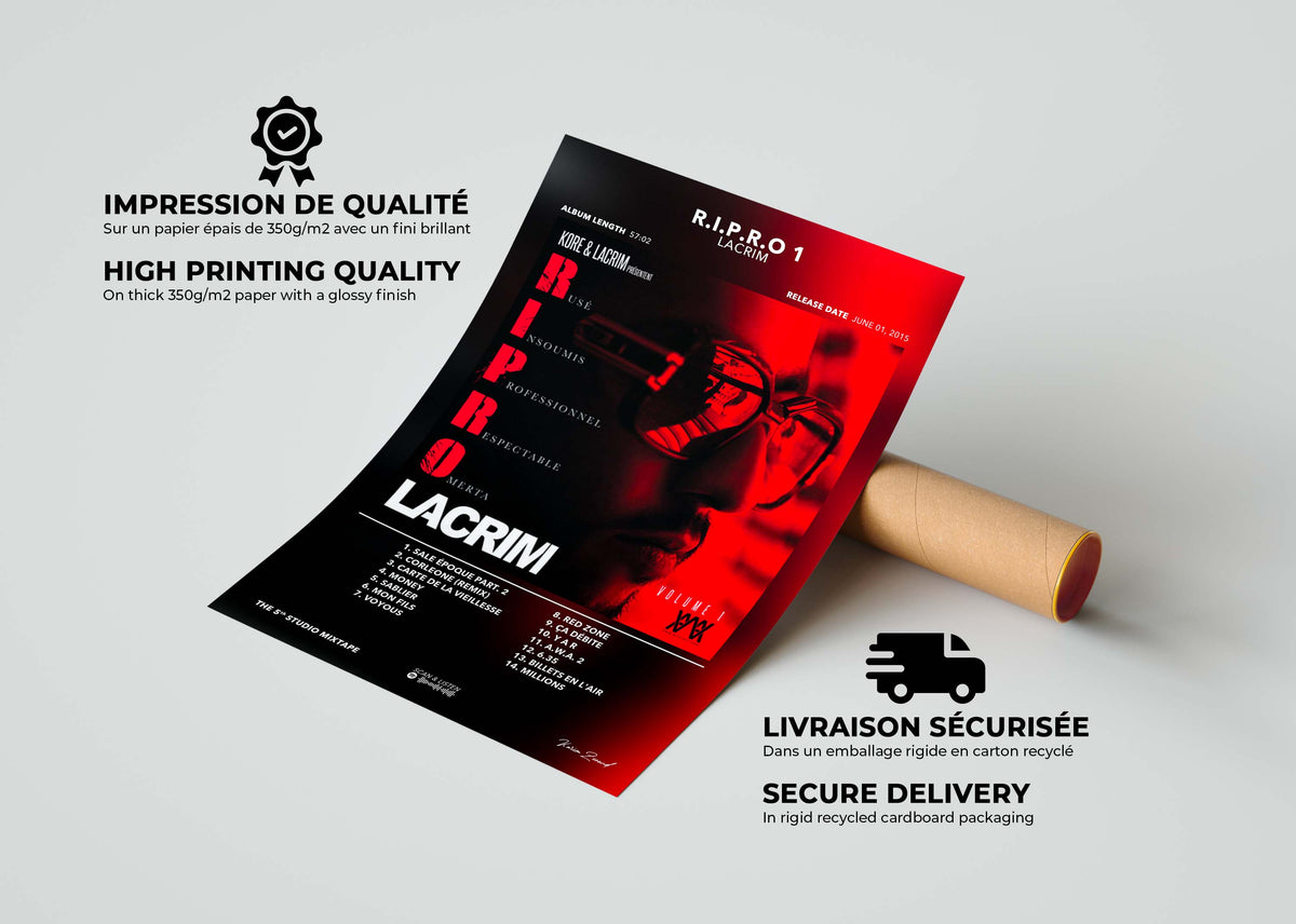 Poster RIPRO 1 Lacrim