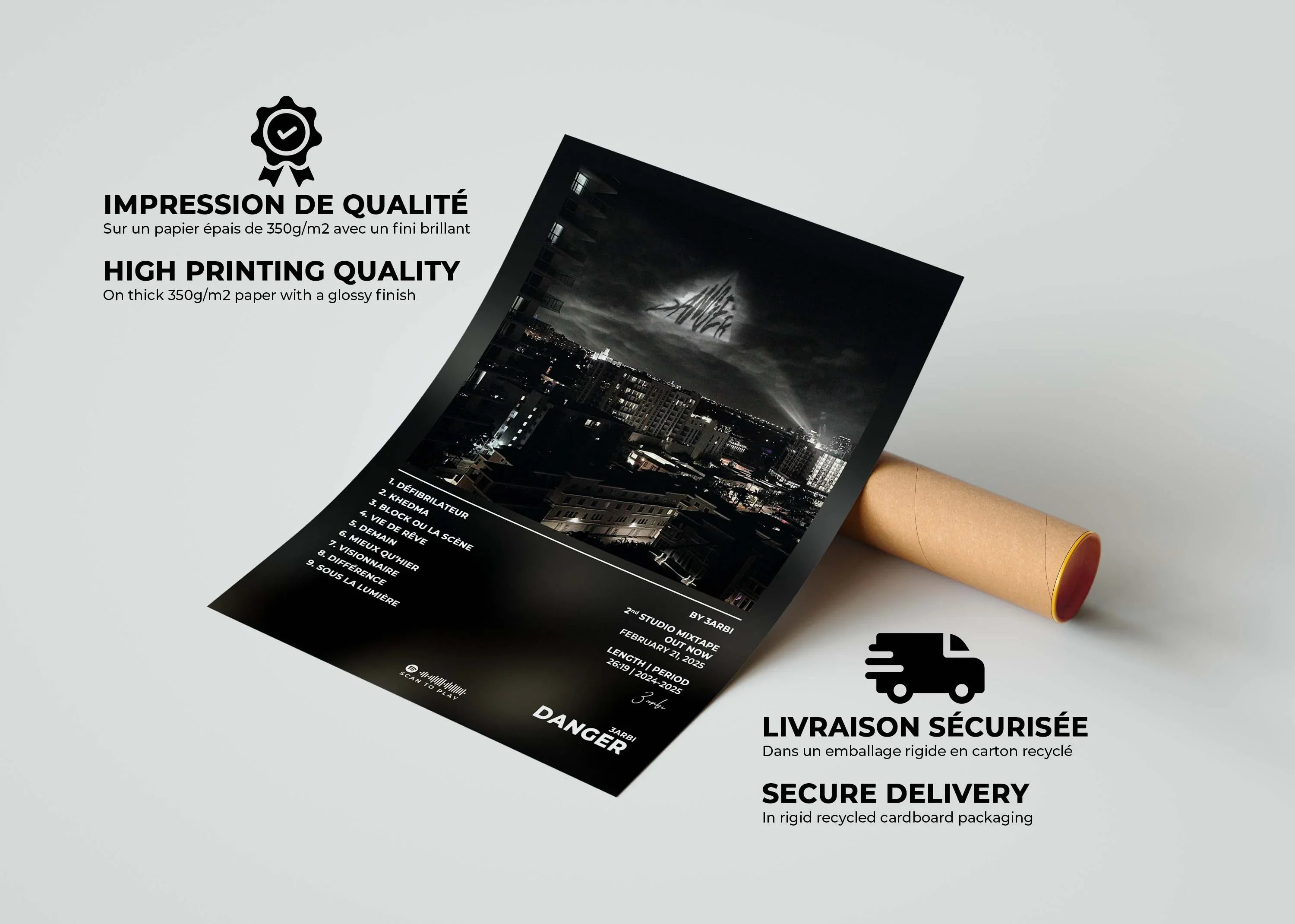 Danger 3arbi Poster - Backyard