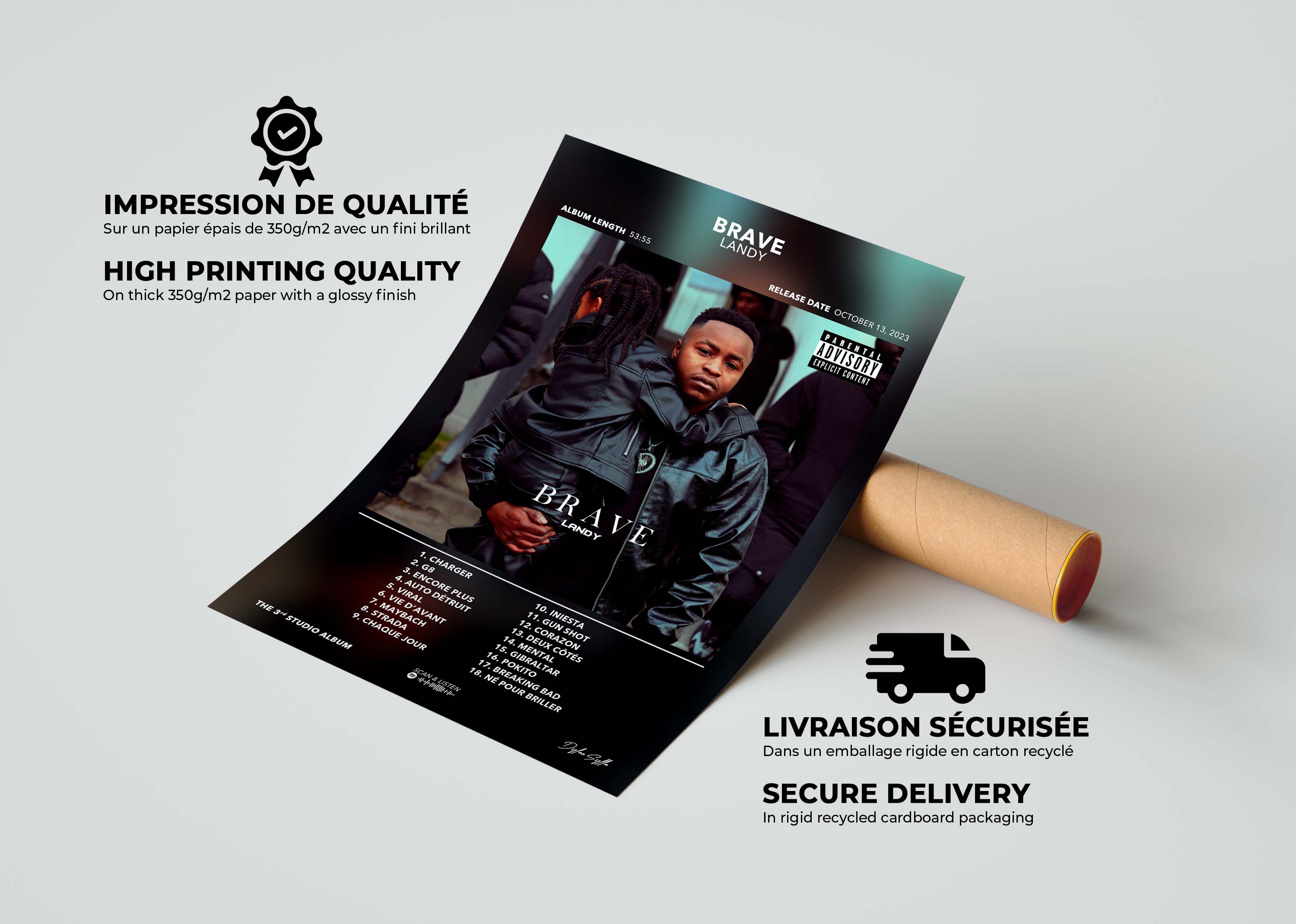 Poster Brave Landy