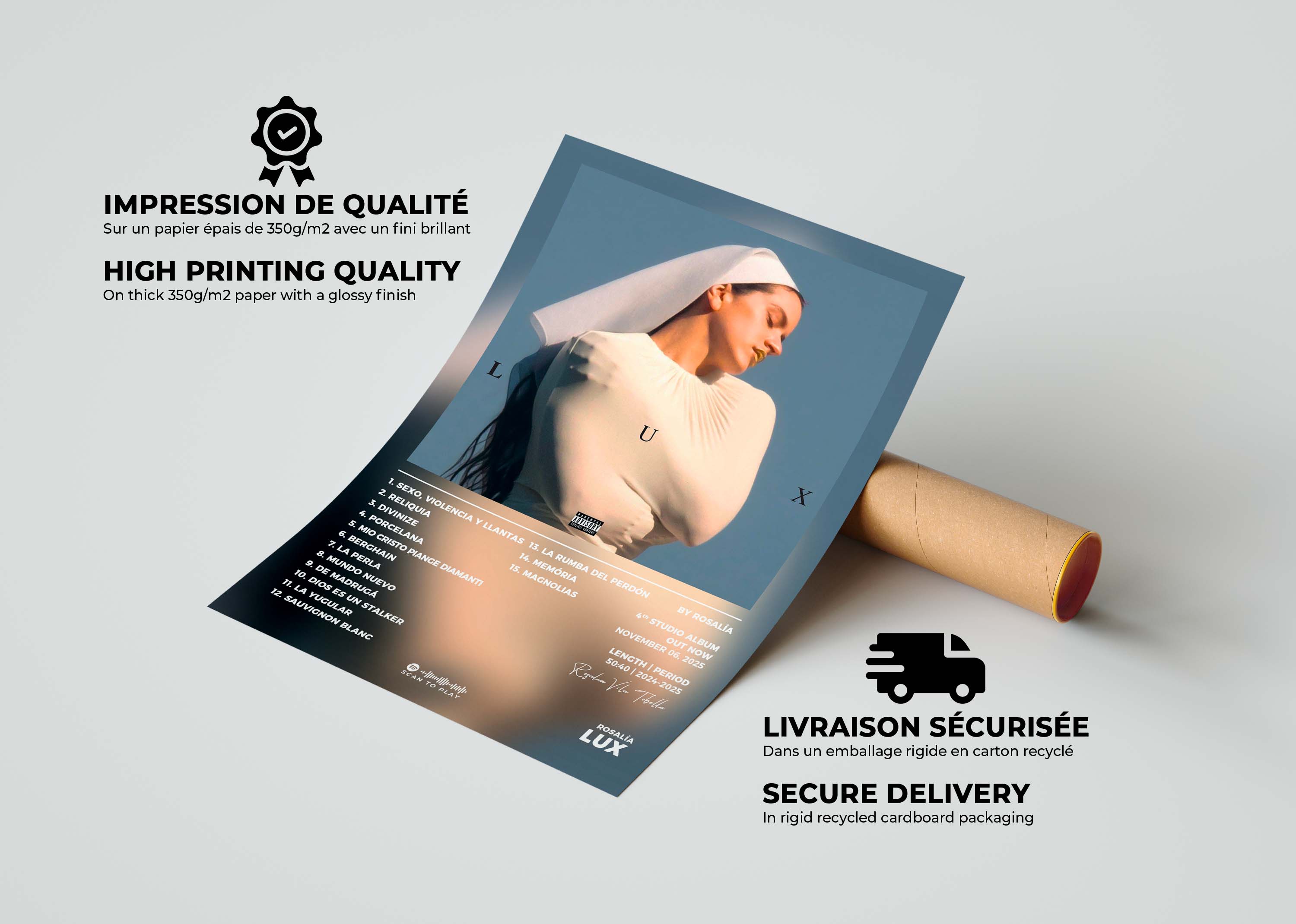Poster LUX Rosalia