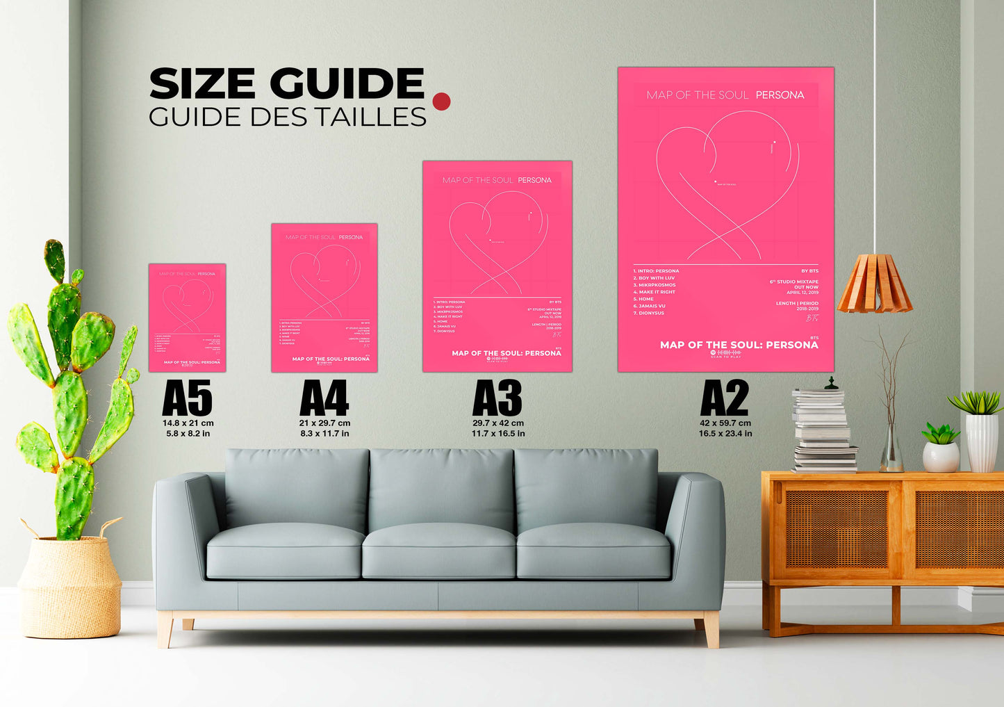 Map Of The Soul : Persona BTS Poster