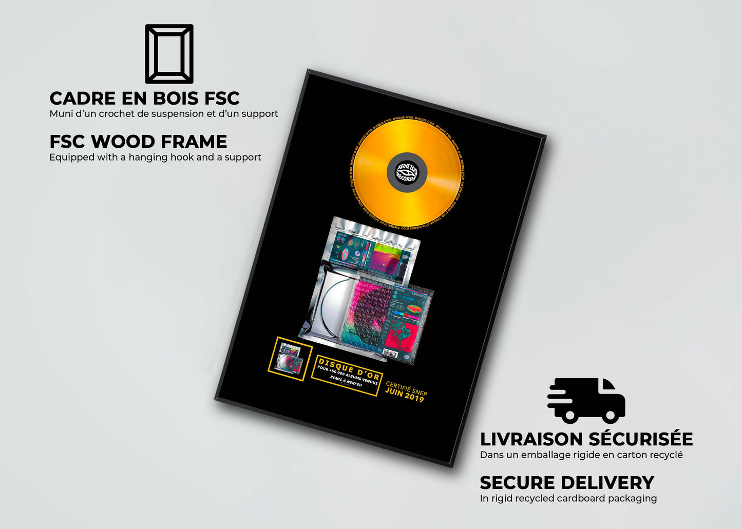 Disque D'Or Les Étoiles Vagabondes Nekfeu