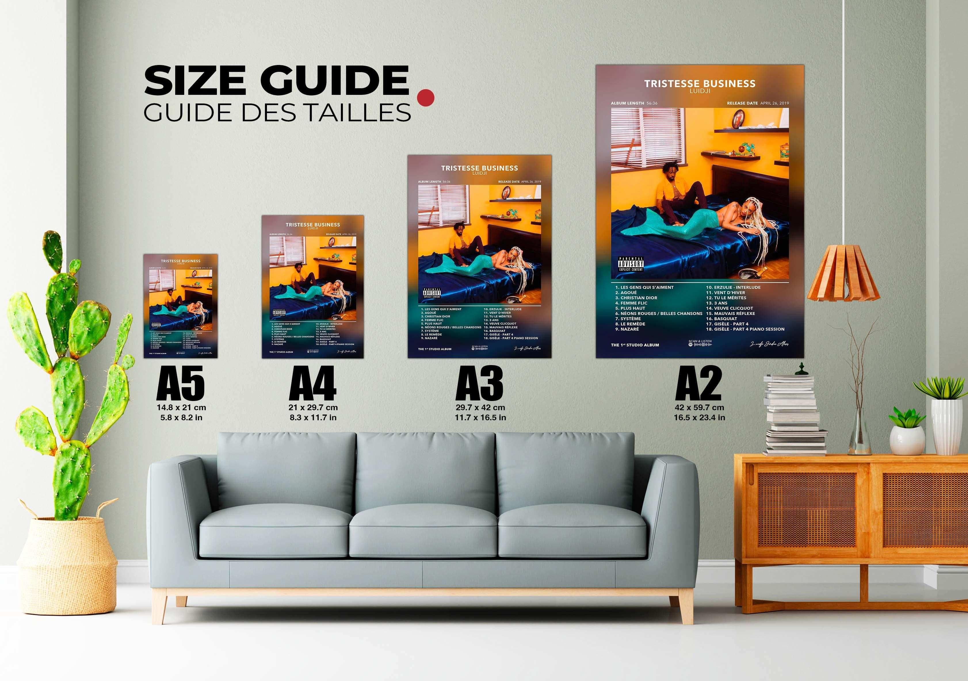 Poster Tristesse Business Luidji - Backyard