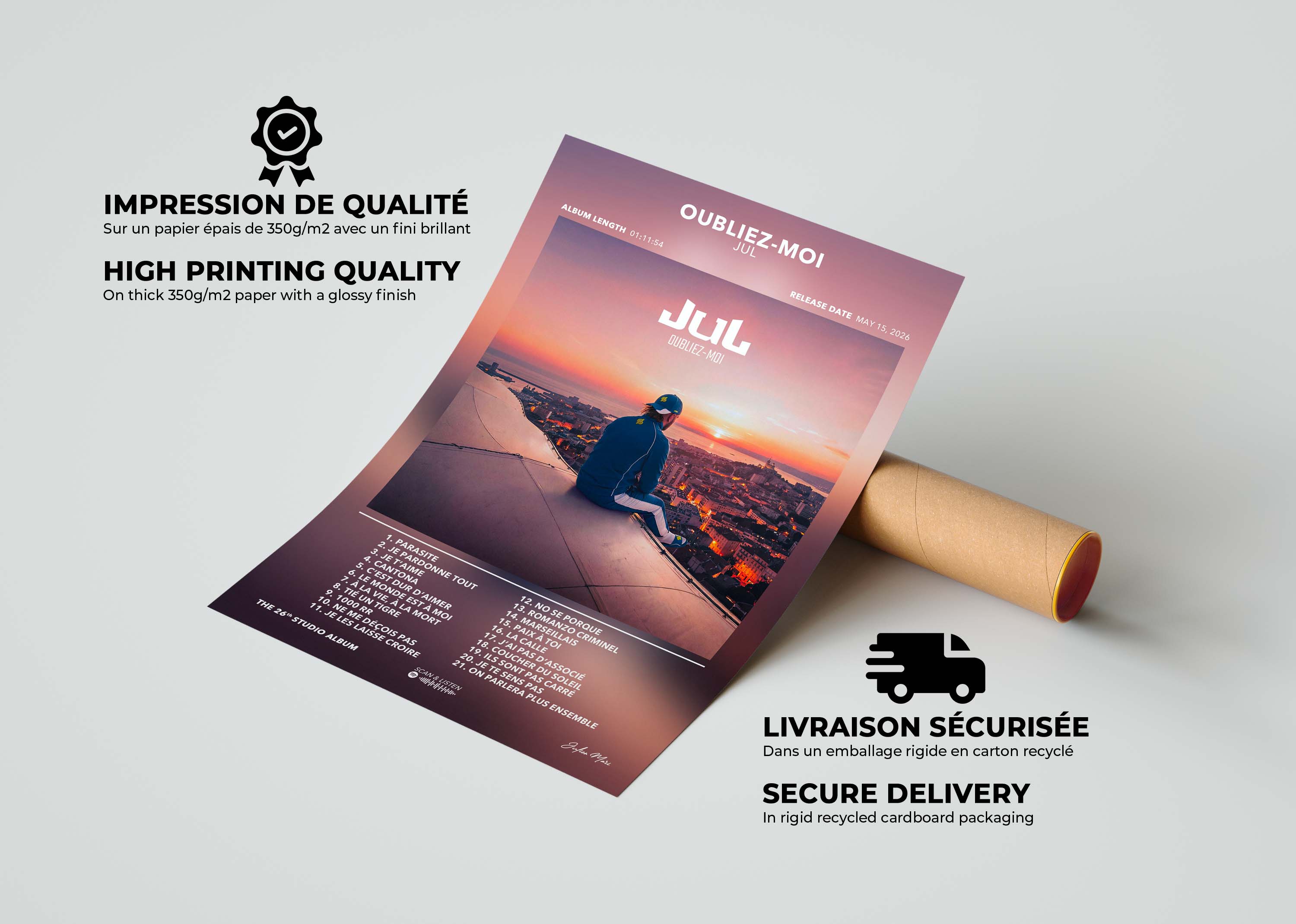 Poster Oubliez-moi Jul