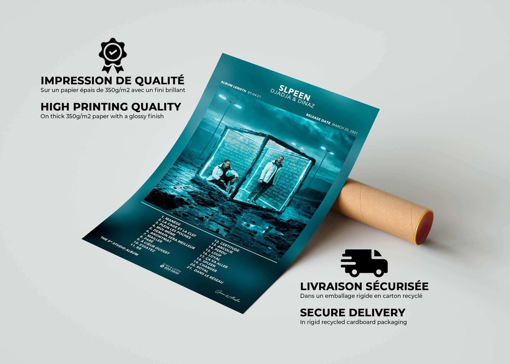 Spleen Djadja & Dinaz Poster - Backyard