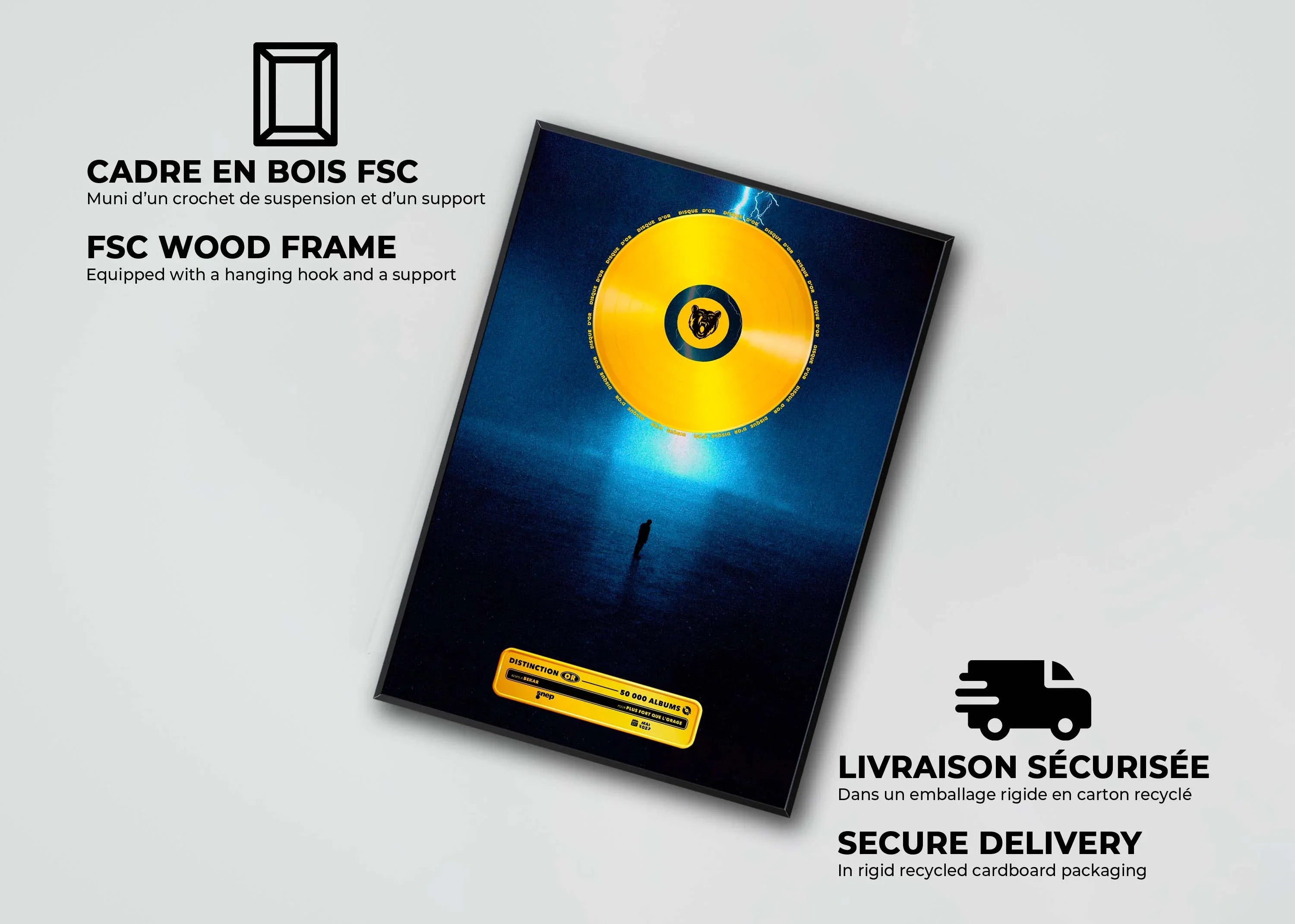 Disque D'Or Plus Fort Que L'Orage Bekar - Backyard