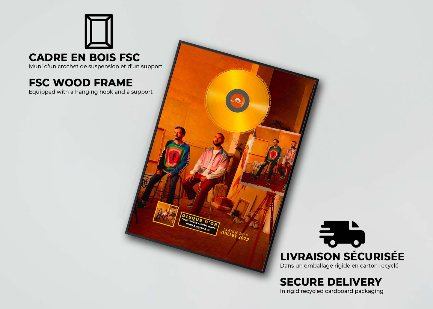 Disque D'or Les Autres C'est Nous Bigflo & Oli