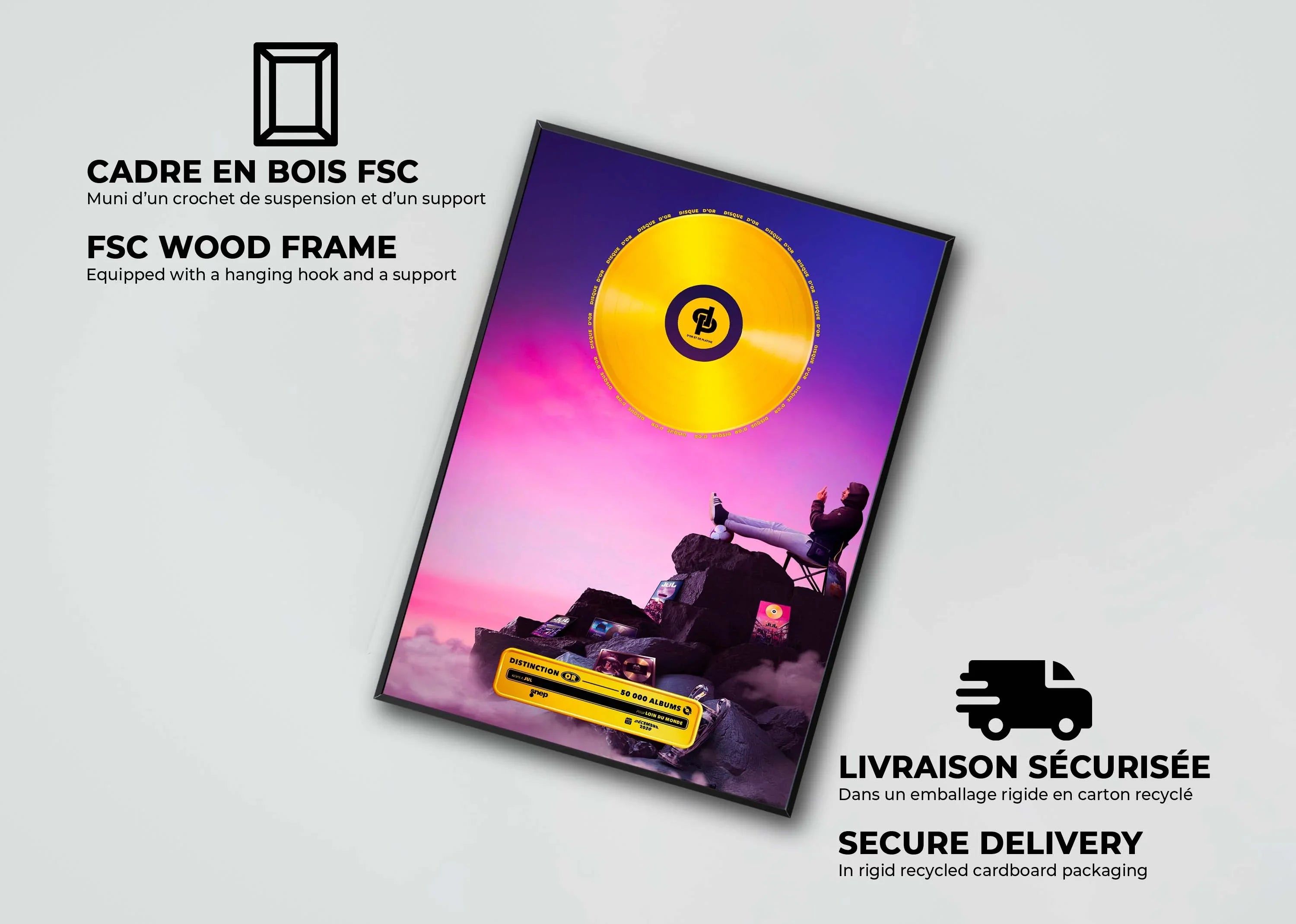 Disque D'or La Machine JUL - Backyard
