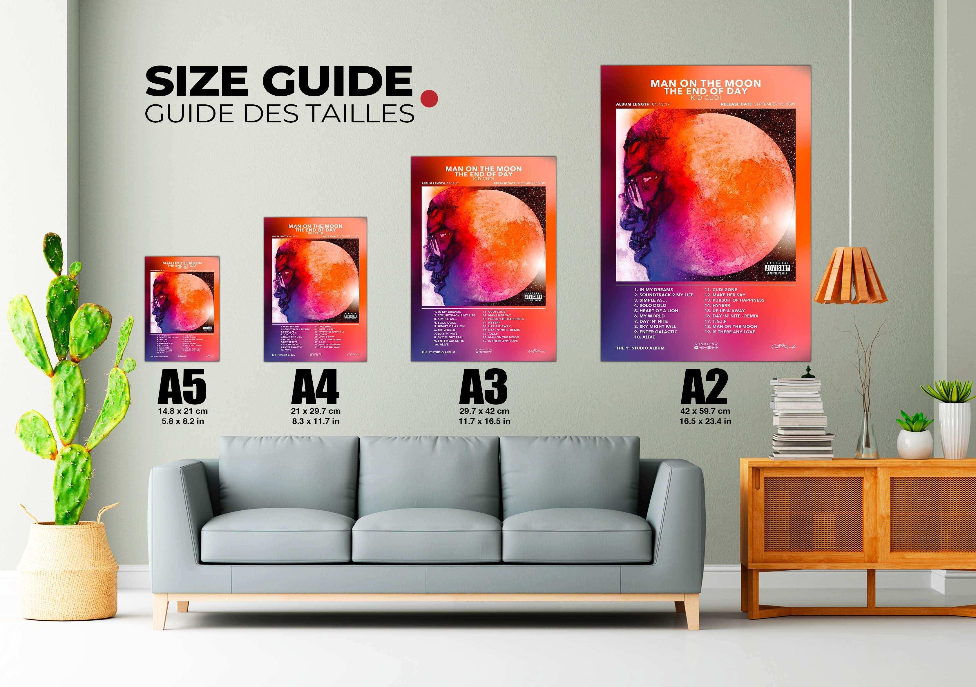 Poster Man On The Moon : The End Of Day Kid Cudi - Backyard