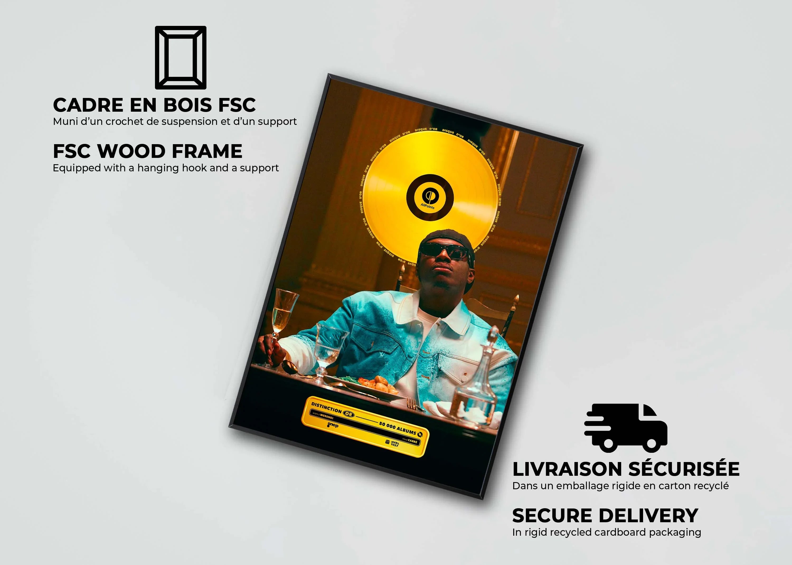 Disque D'or Carré Werenoi - Backyard